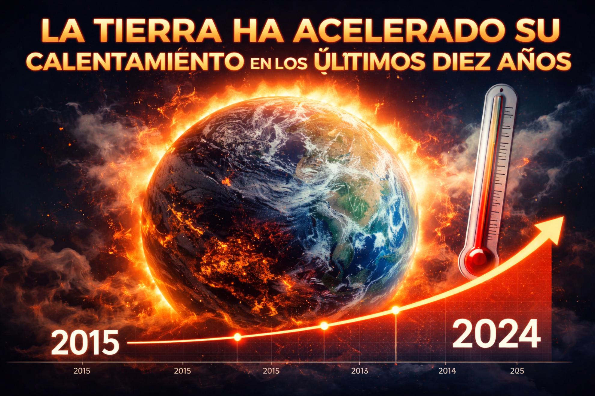 Un estudio confirma que el calentamiento global se acelera desde 2015