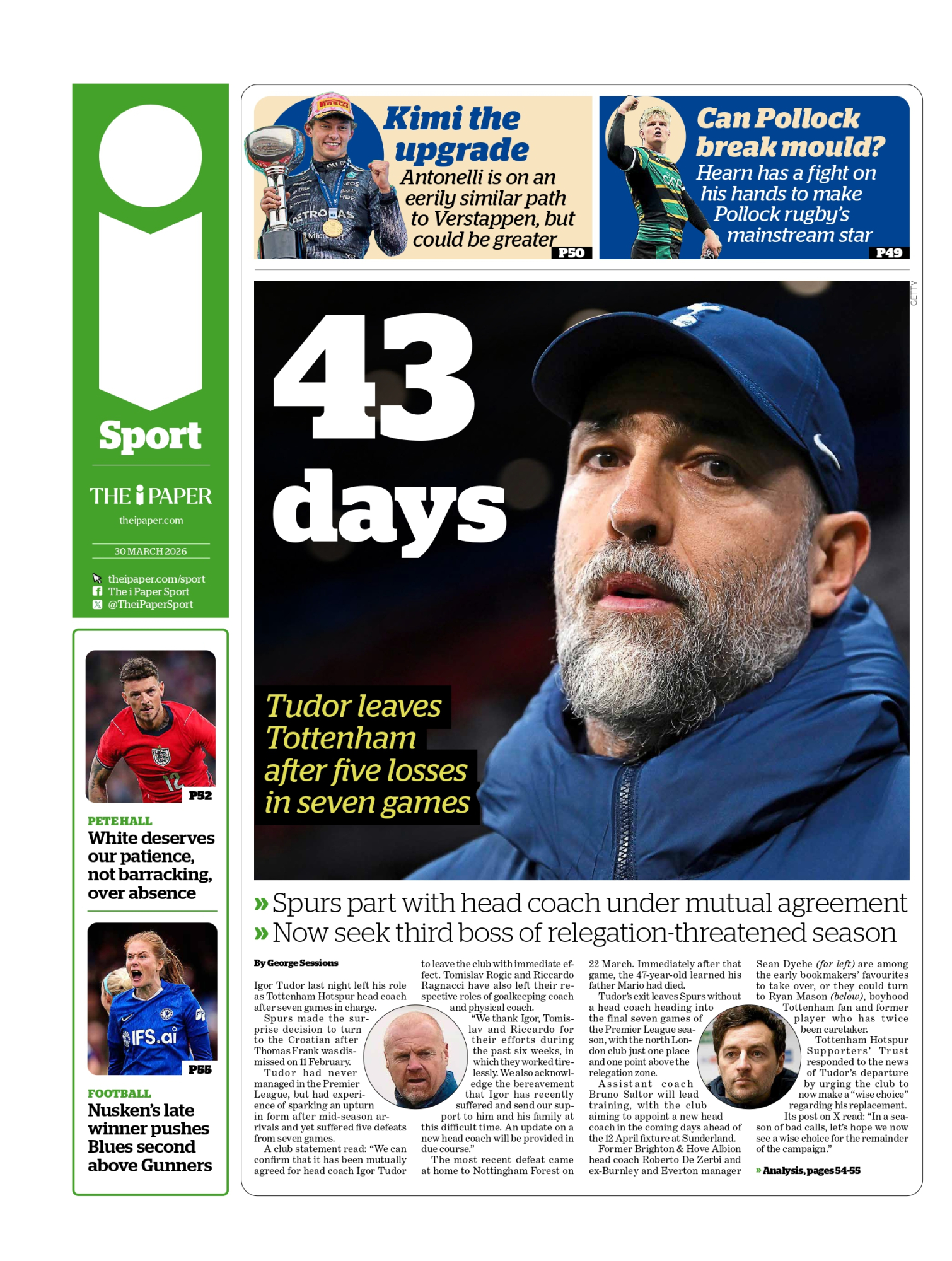 Las portadas del día