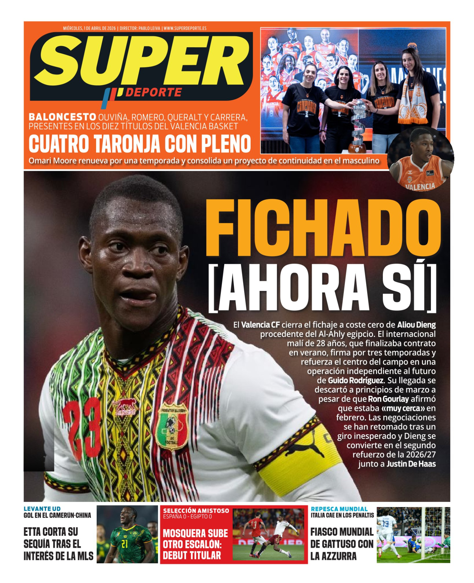 Las portadas del día