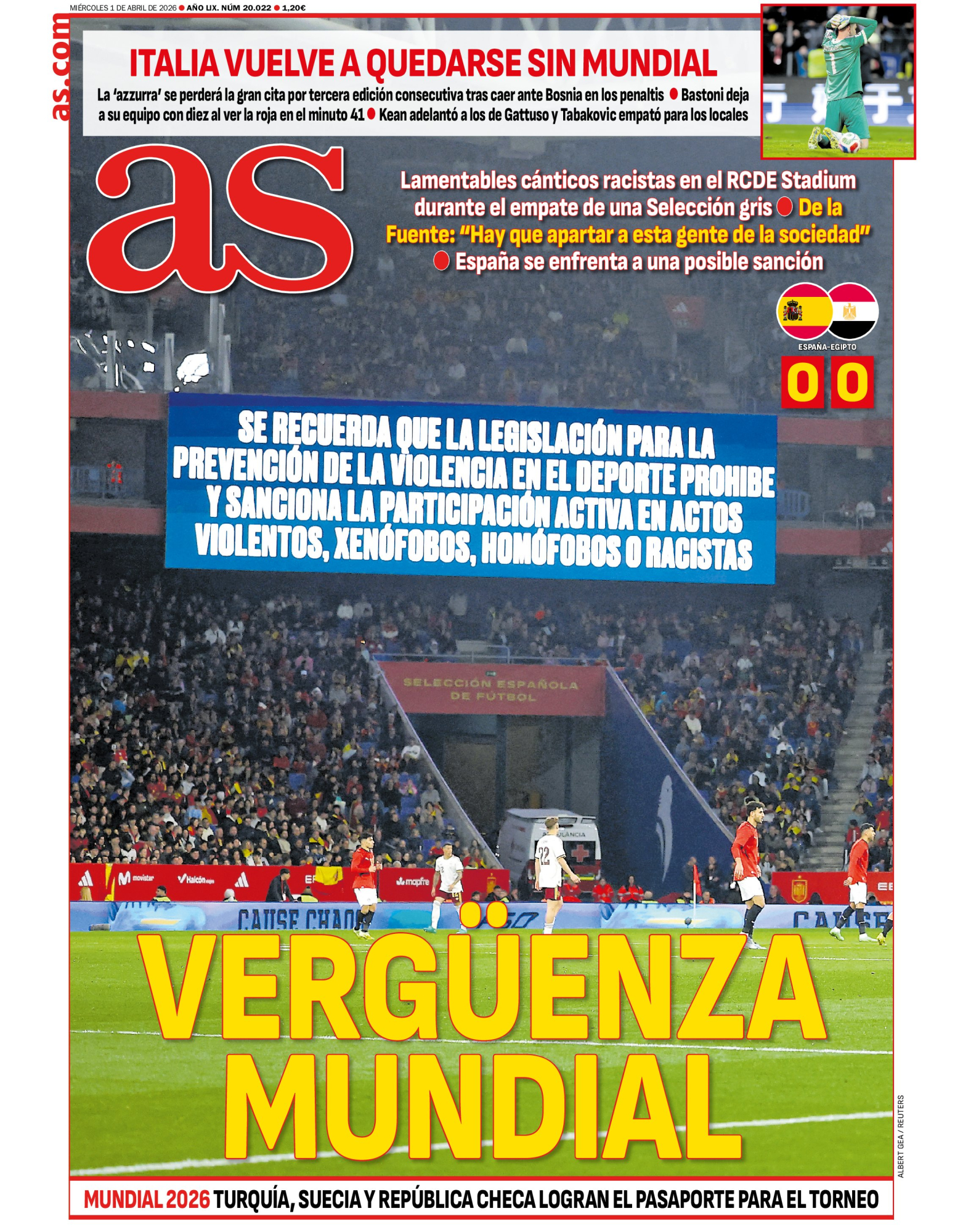 Las portadas del día