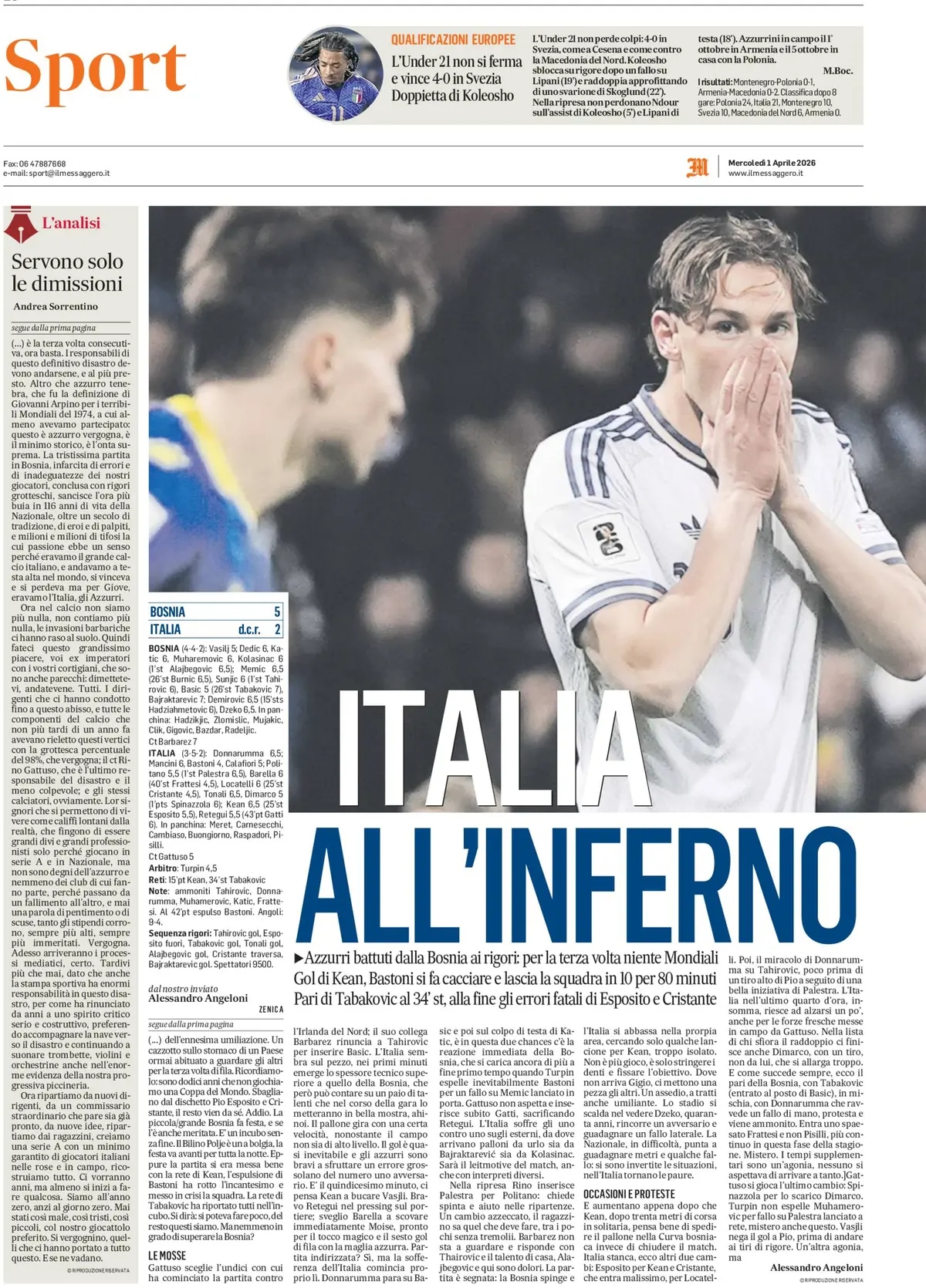 Il Messaggero sport