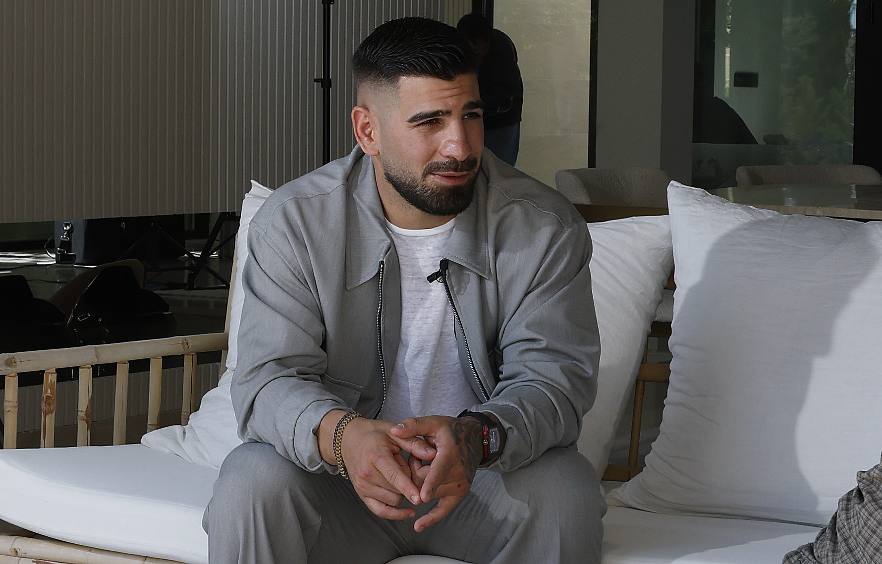 Ilia Topuria, during her interview with MARCA.