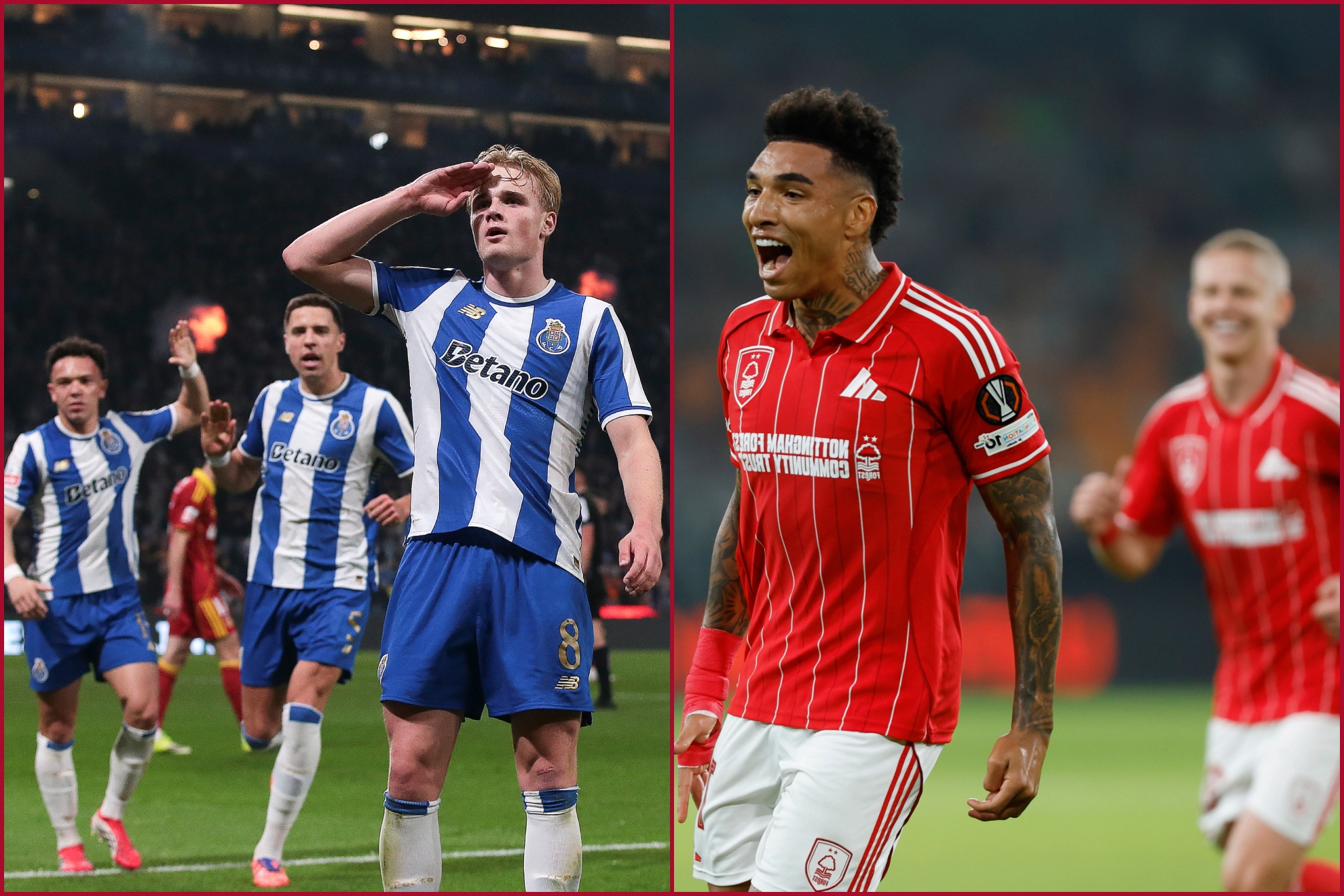 Oporto y Nottingham Forest.