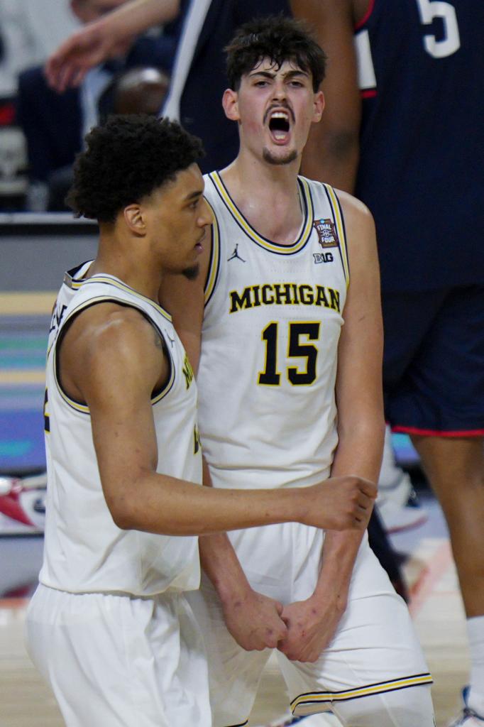 Aday Mara celebra un mate.