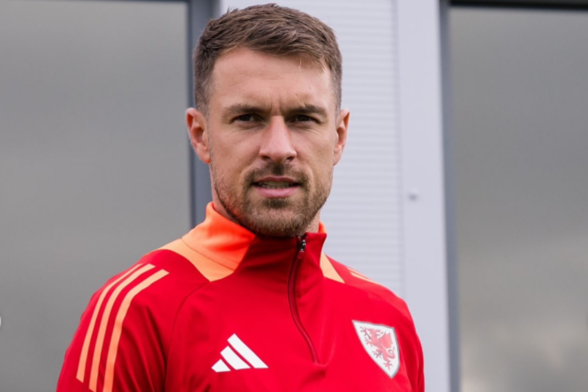 Aaron Ramsey, con Gales.