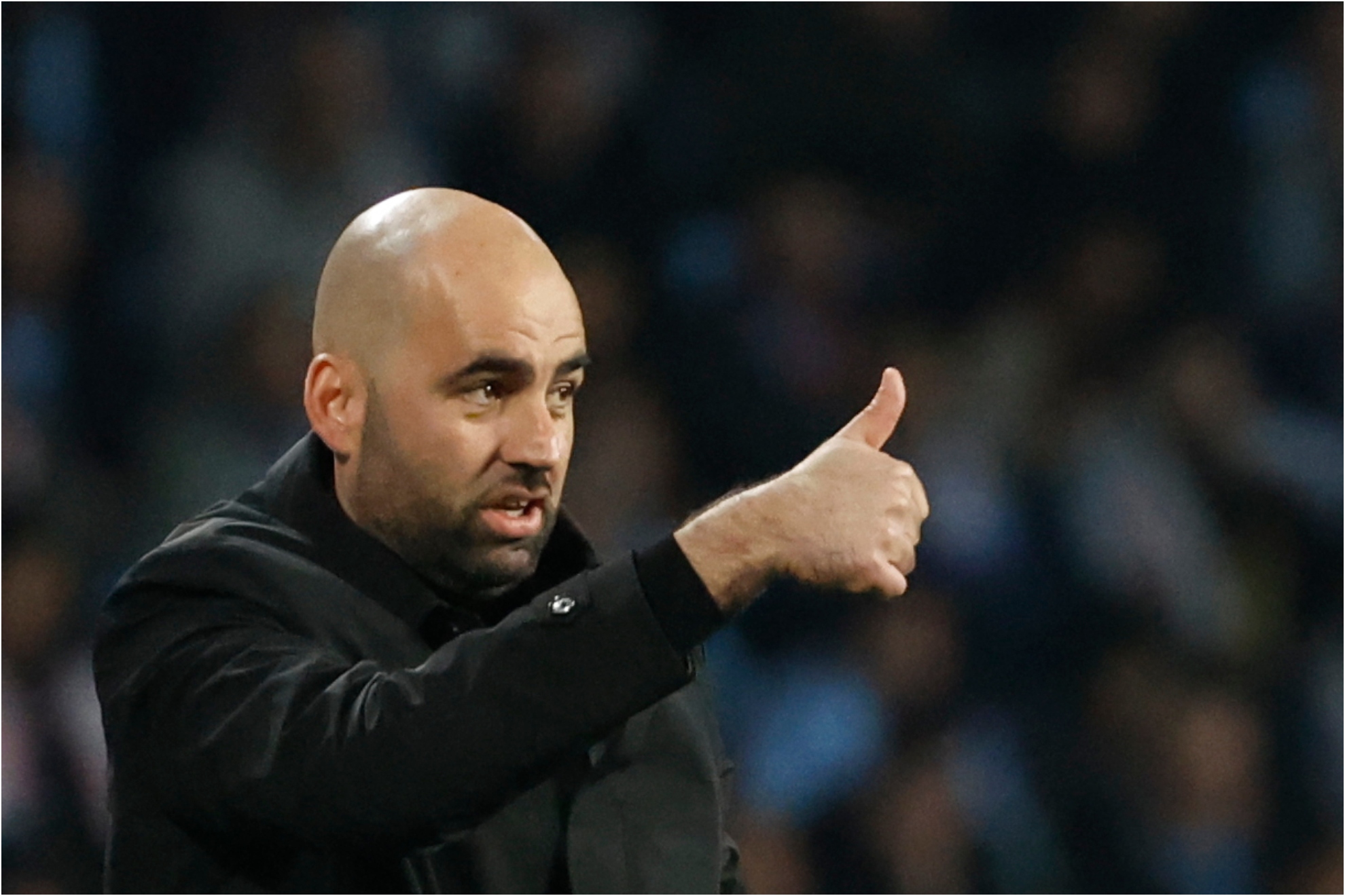 Giráldez en una imagen de esta temporada.