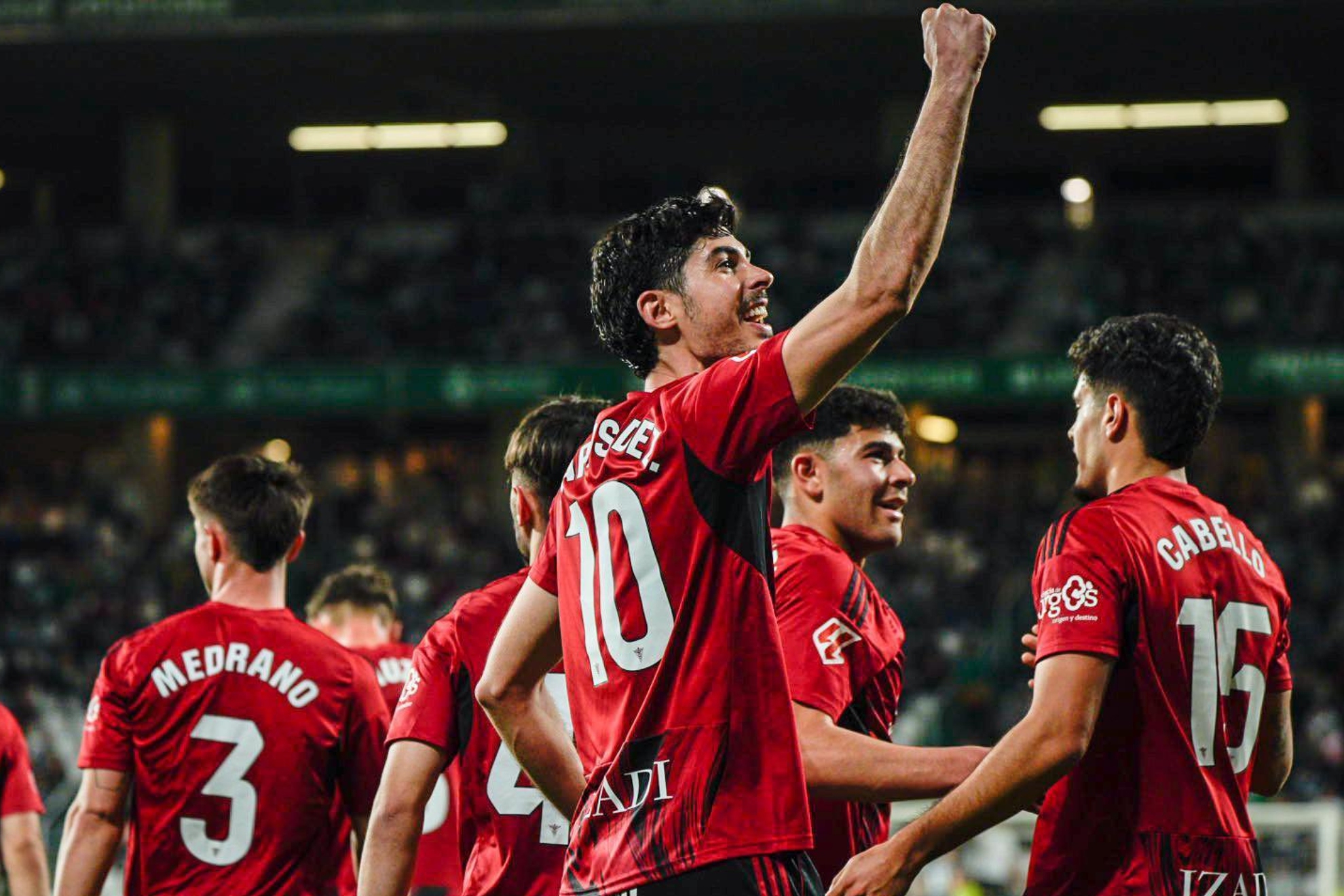 Carlos Fernández es el máximo goleador del Mirandés.