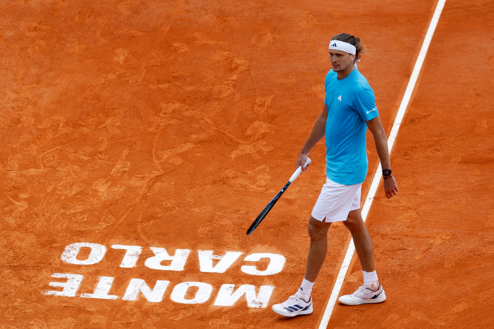 Zverev, en Montecarlo.