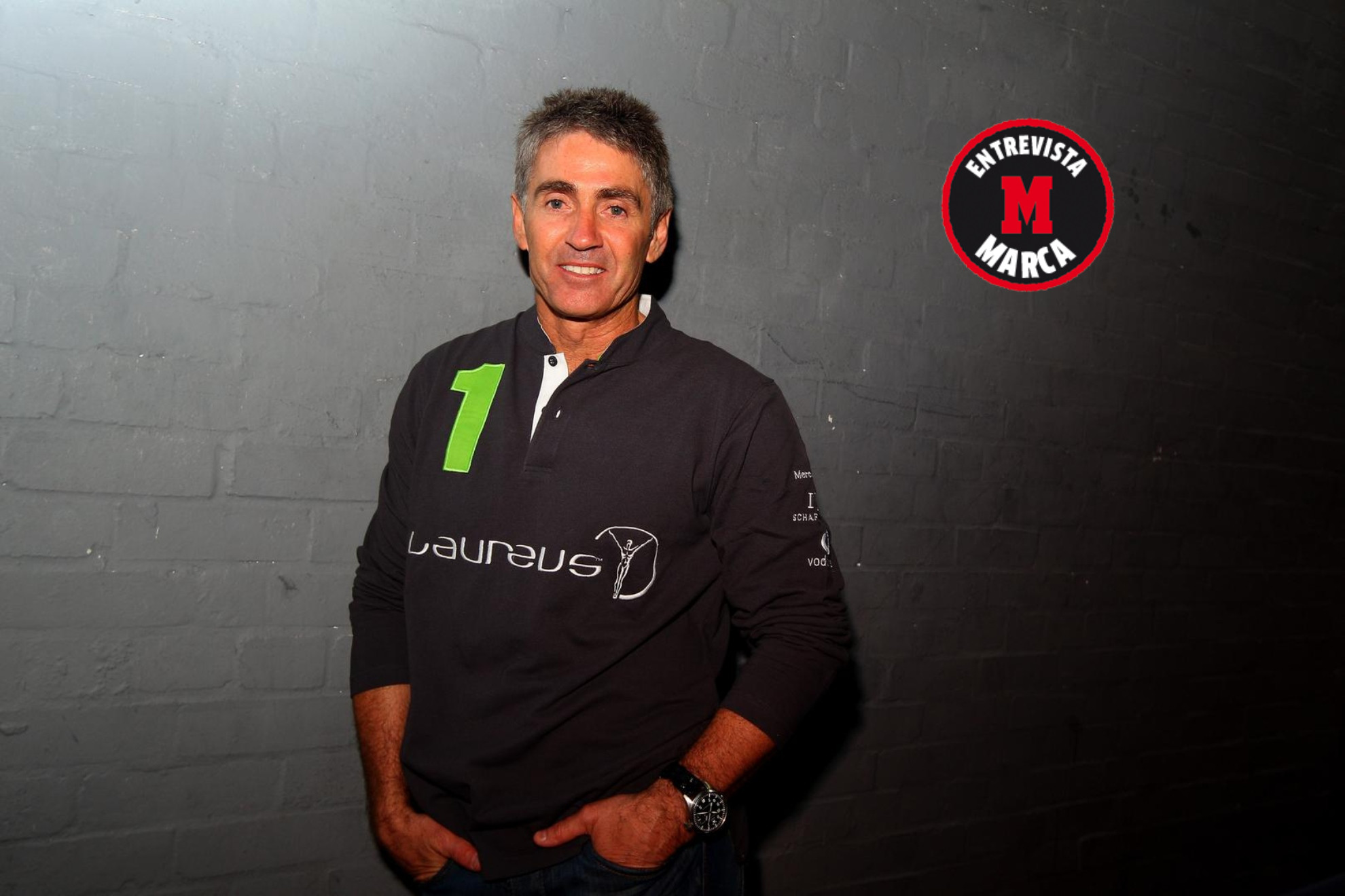Mick Doohan, con Laureus.
