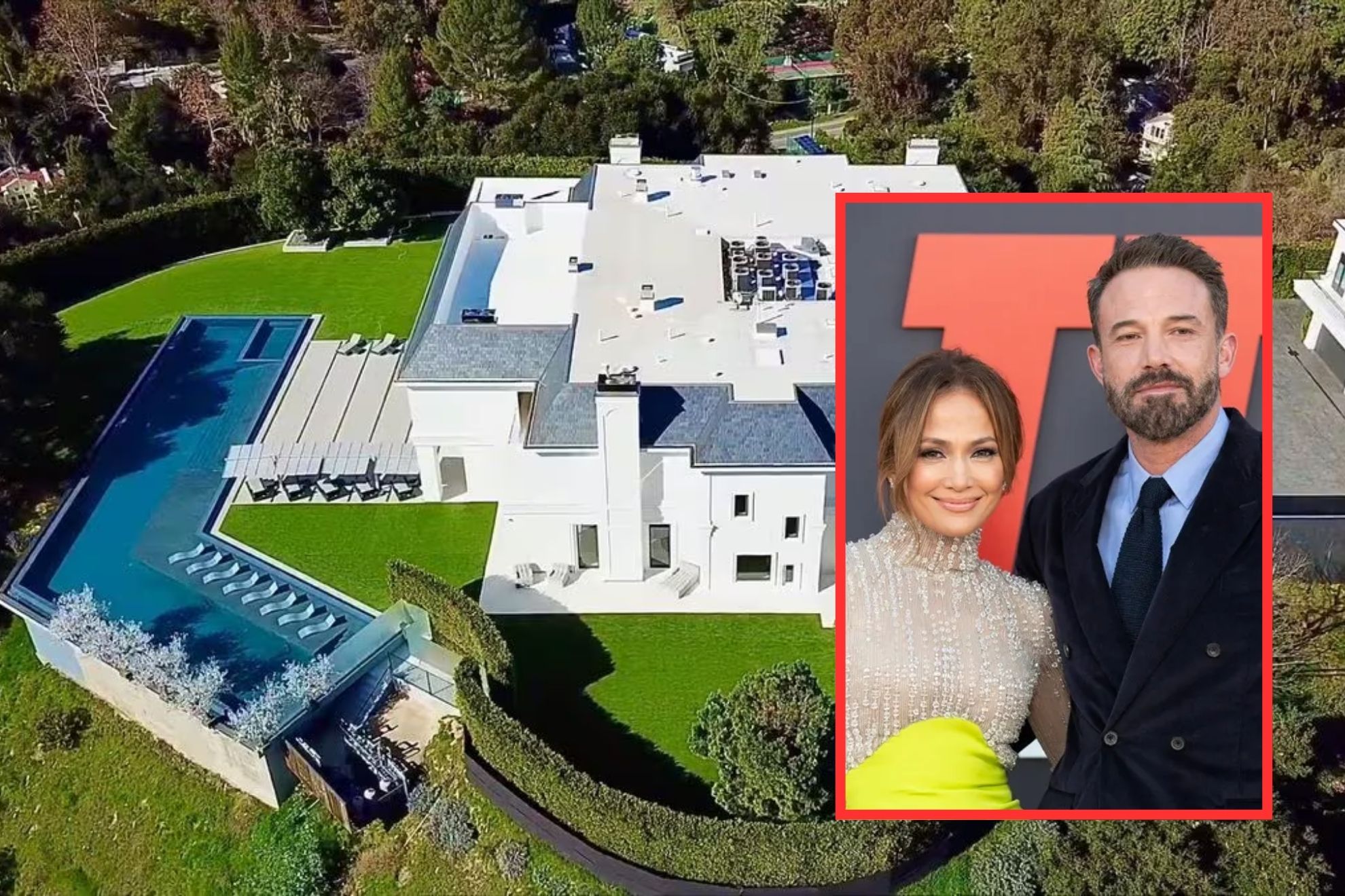 Ben Affleck cede a Jennifer López su parte de la mansión que tienen en Beverly Hills