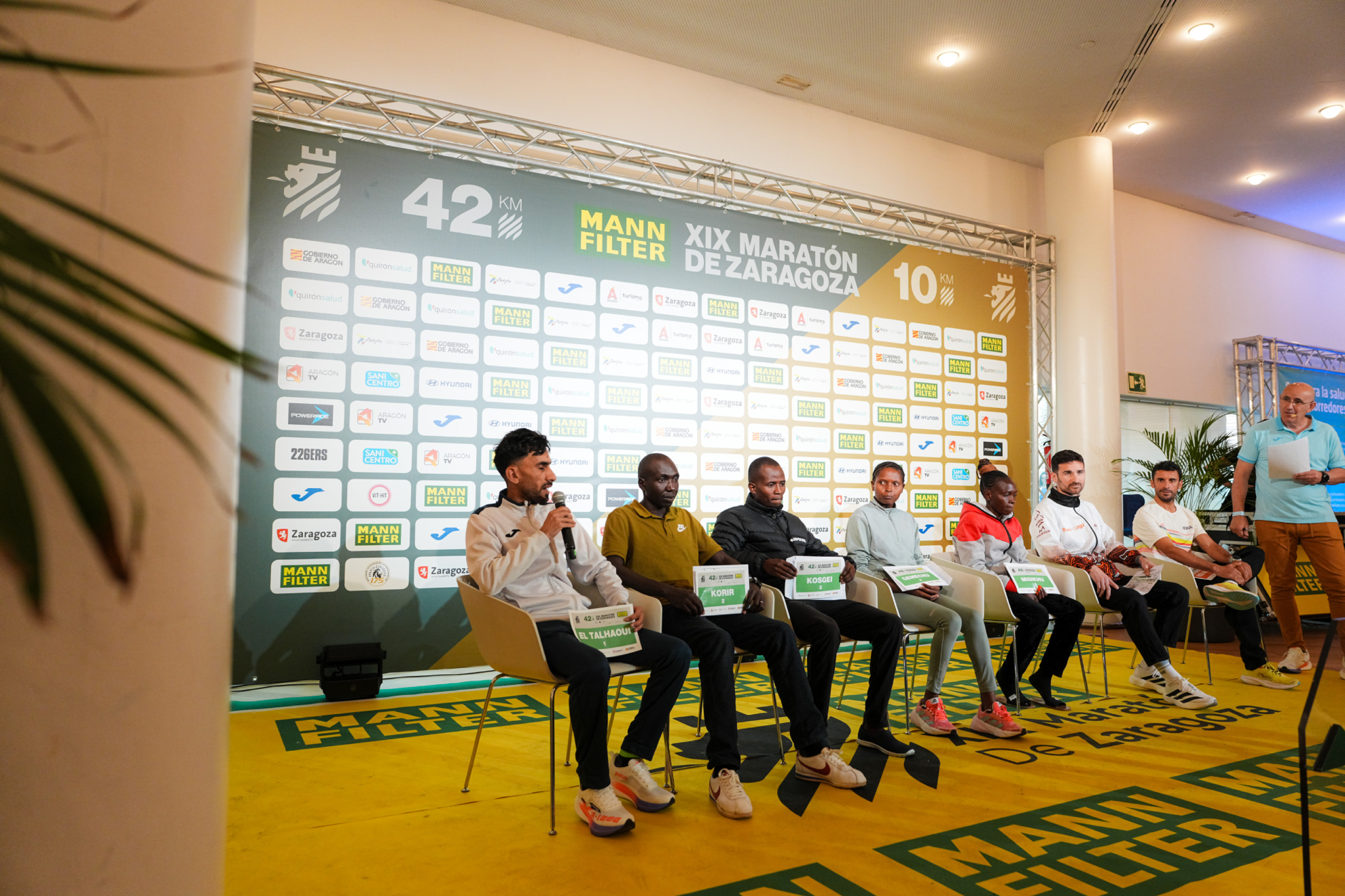 Una imagen de la presentación de la carrera.