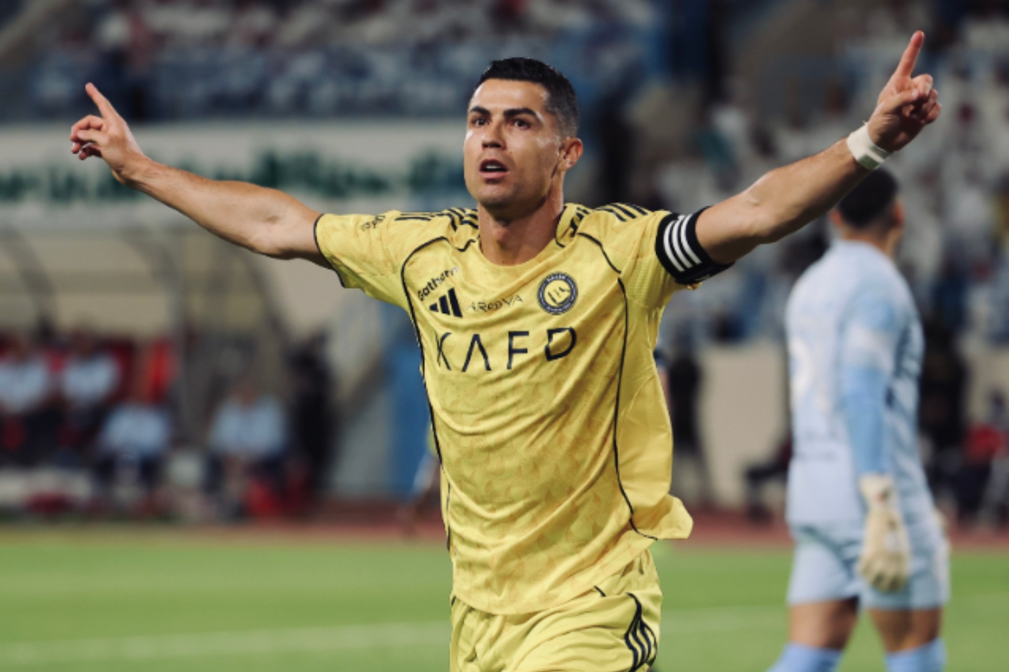Cristiano anotó en la victoria de Al Nassr.