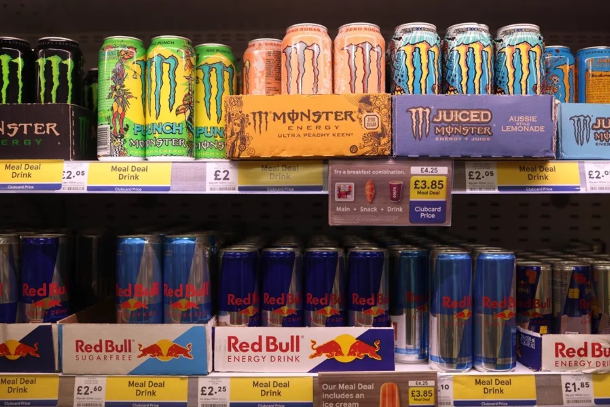 Bebidas energeticas imagen de recurso