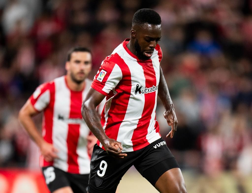 Iñaki Williams, en el partido ante el Villarreal.