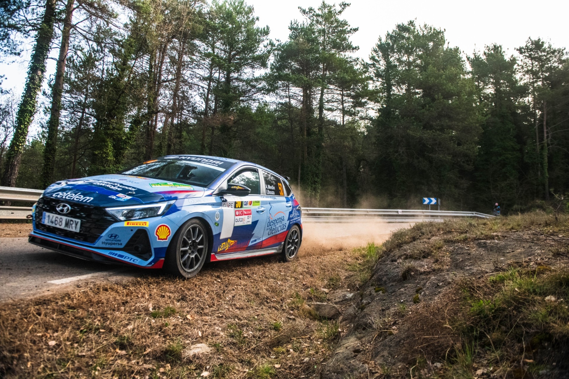 El Hyundai i20N N3 de Alejandro Medín.
