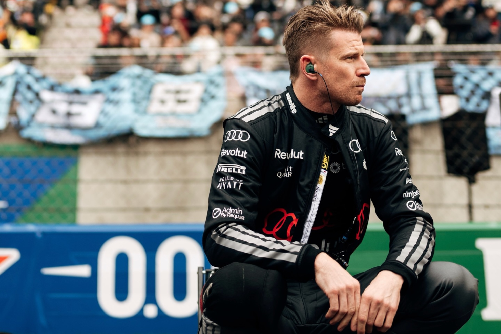 Nico Hulkenberg, en 2026, con Audi F1.