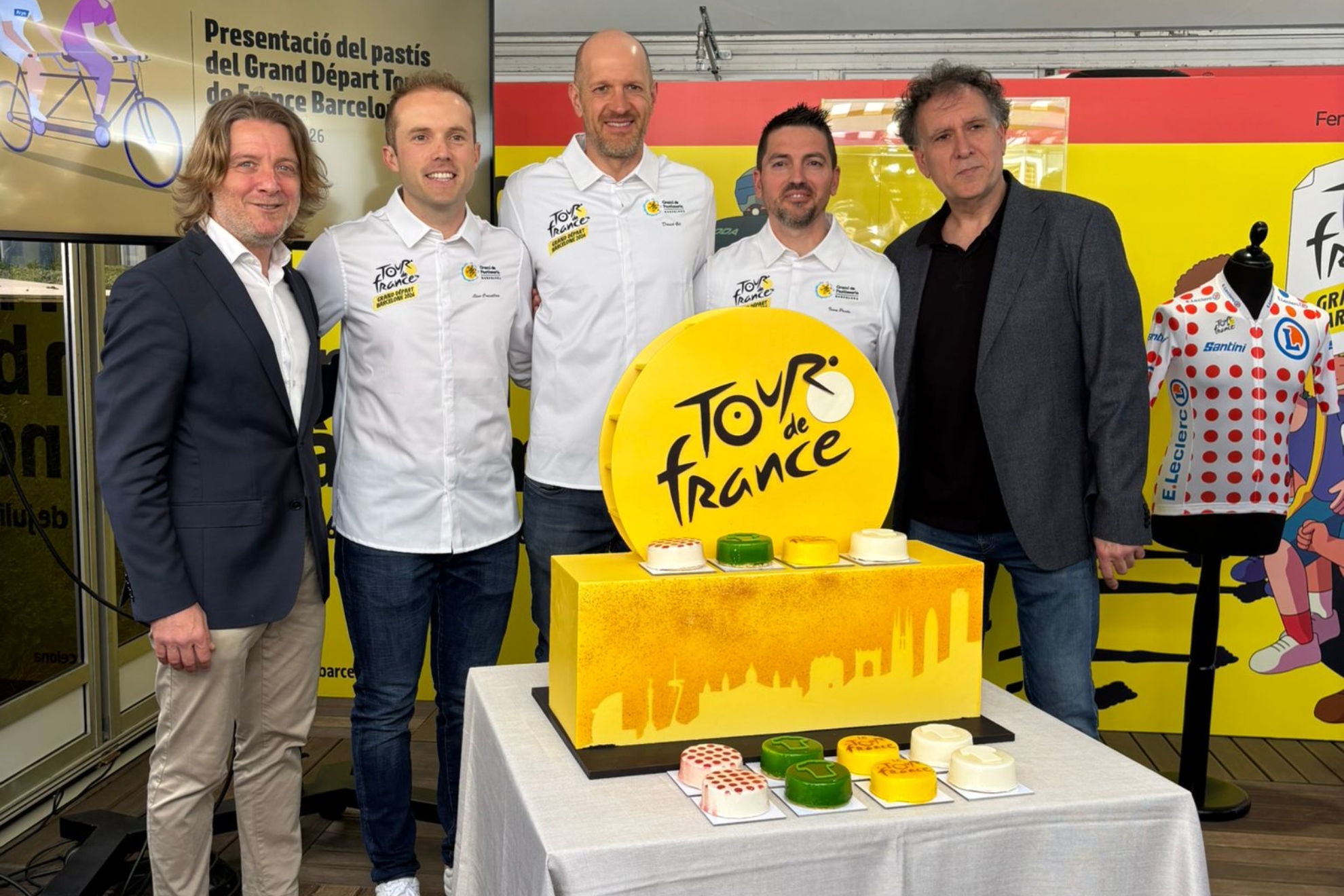 Así es el pastel del Tour 2026.
