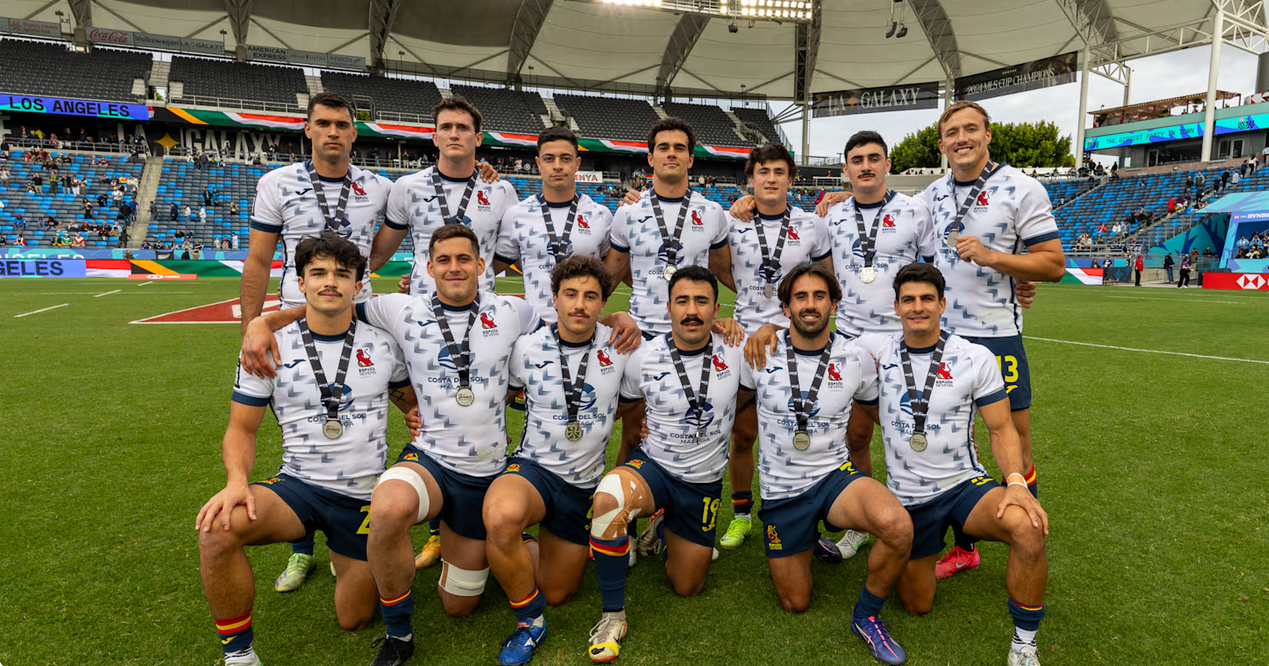 Selección masculina de Seven, subcampeona del mundo 2024-25