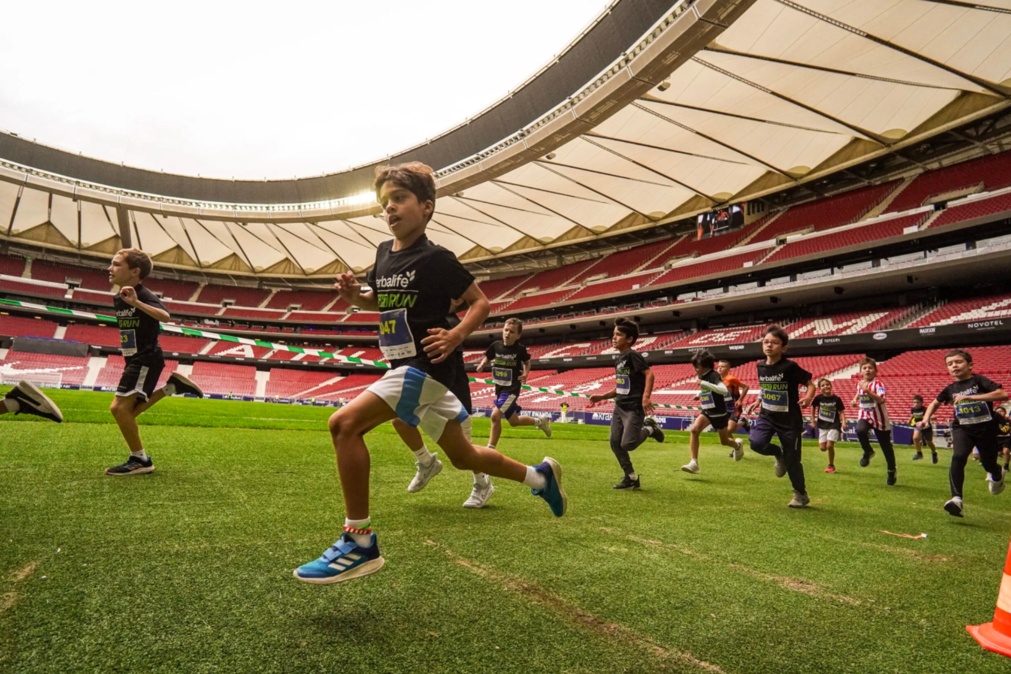 Carrera en el interior del Ryadh Metropolitano