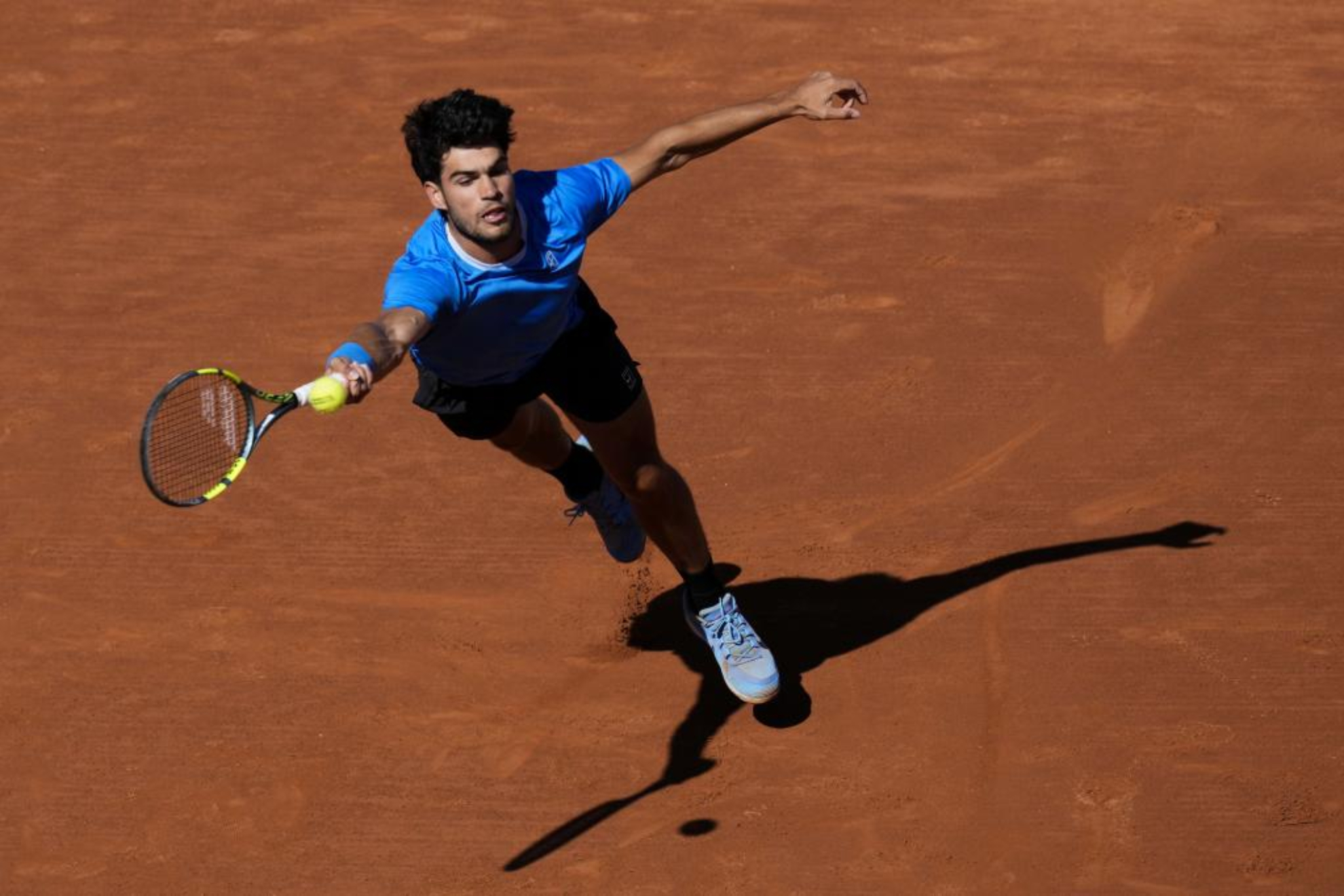 Carlos Alcaraz, en el Godó.