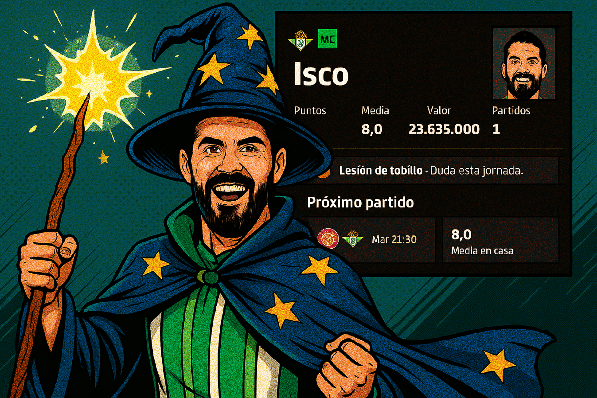 El malagueño arrancó LaLiga con un valor de 65 millones.