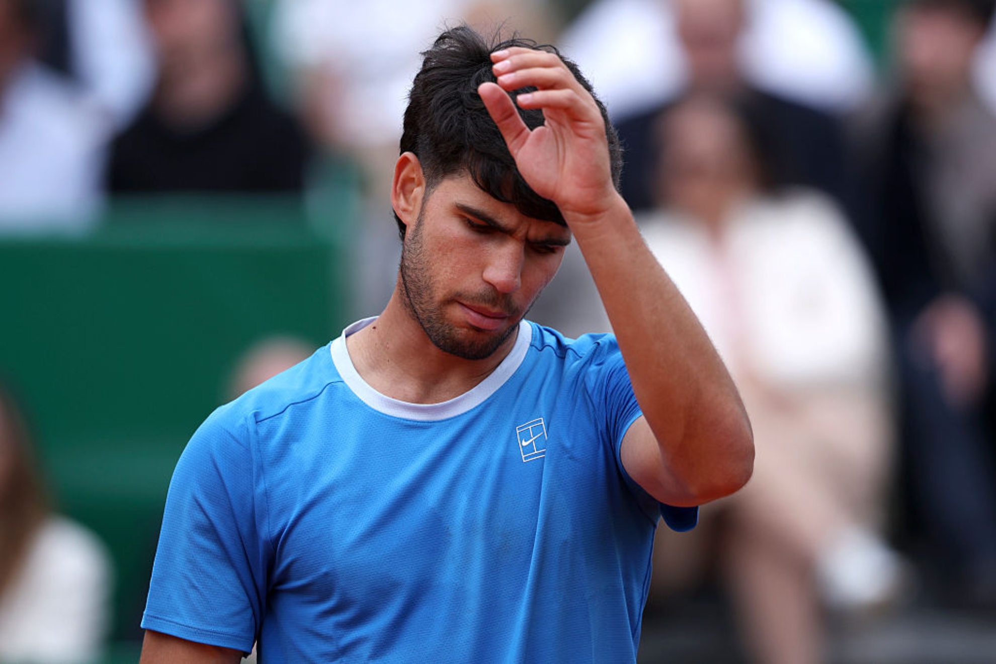 Alcaraz, en un partido.