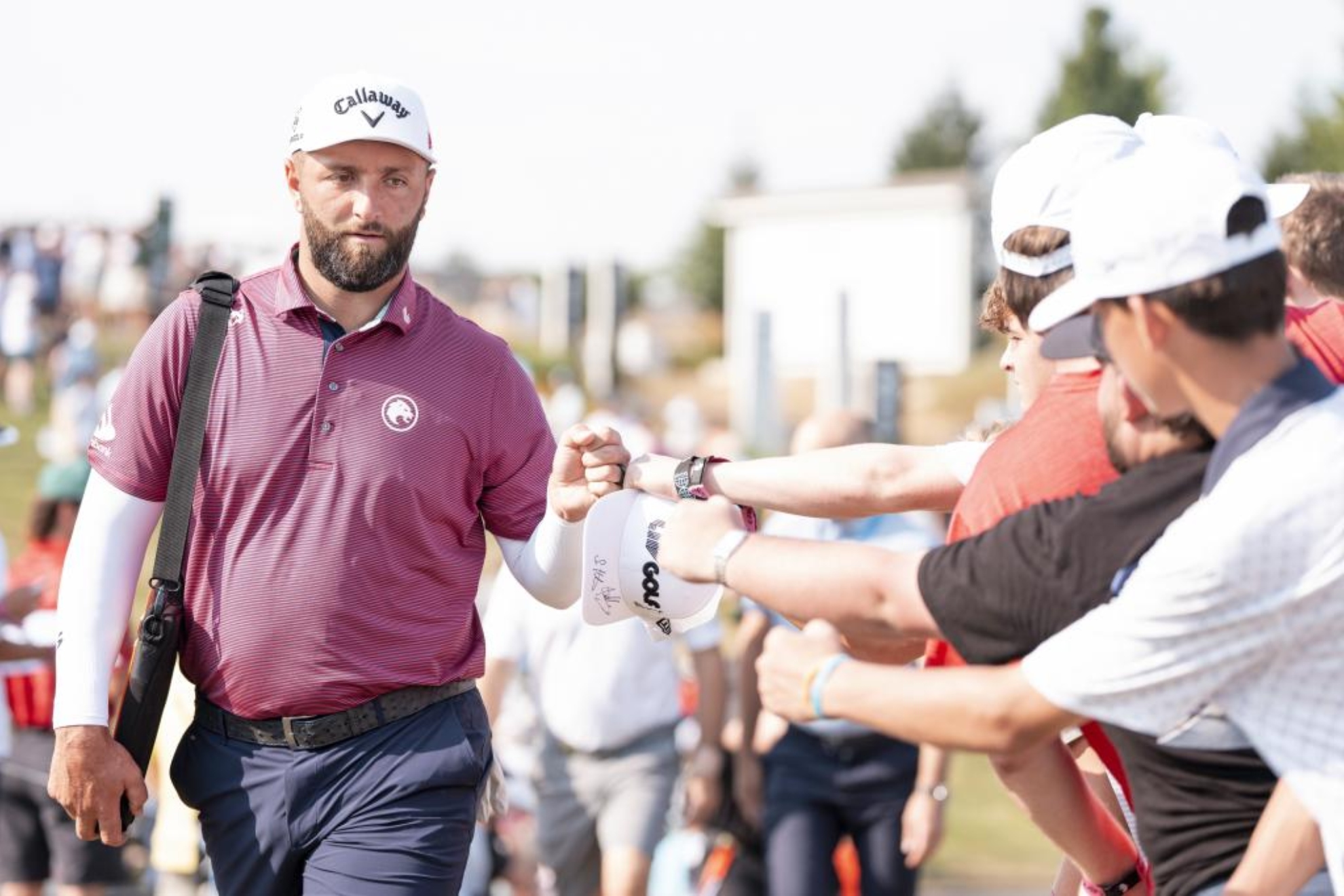 Jon Rahm, en un torneo anterior