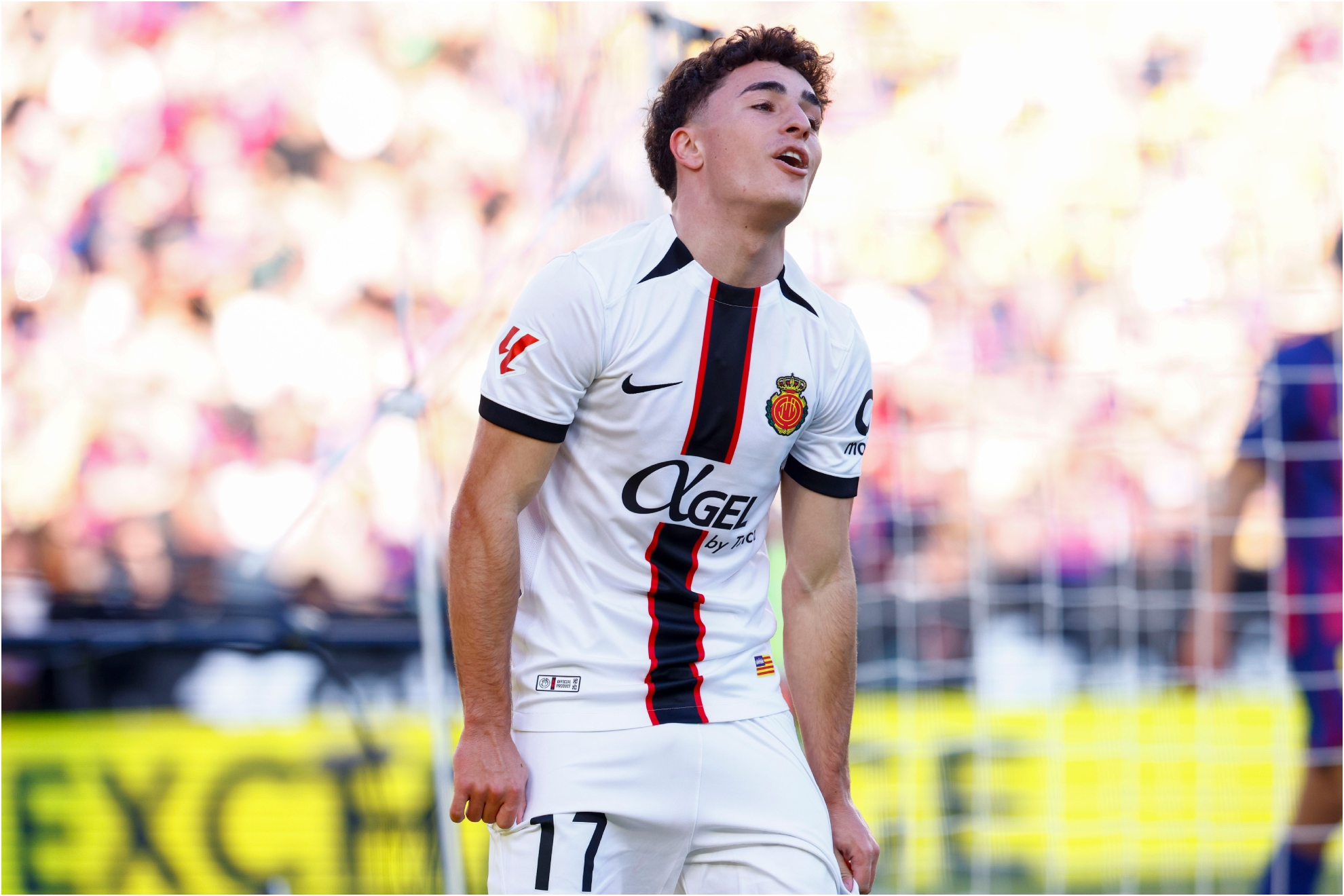 Virgili esta temporada con el Mallorca.