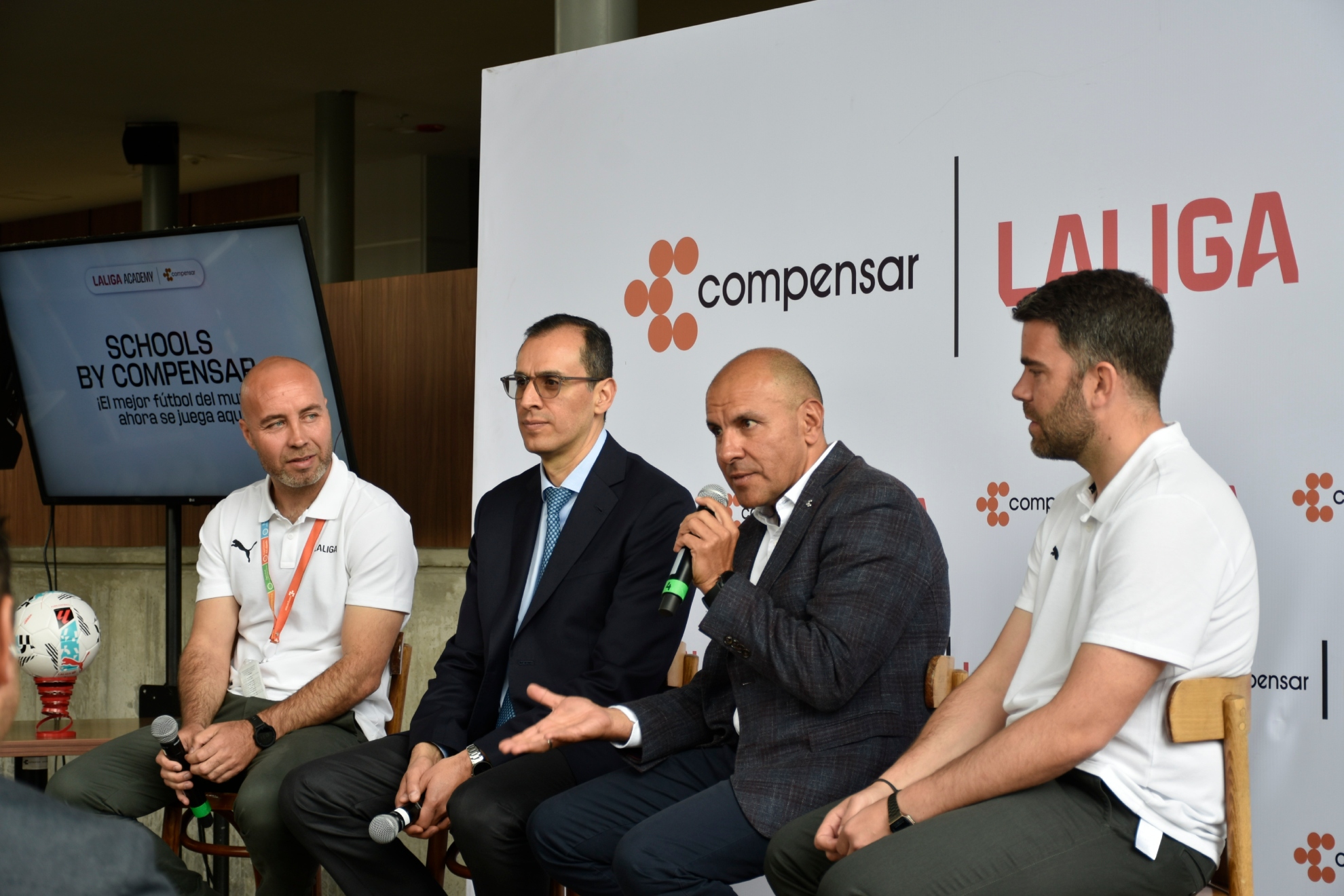 LaLiga y Compensar crean escuela enfocada en la formación de jóvenes talentos con metodología profesional.