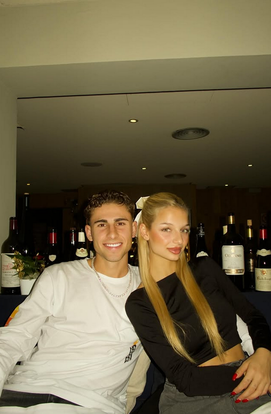 Fermín felicita a su novia, Berta Gallardo, por su 22 cumpleaños: "Gracias por aparecer en mi vida, por tu lealtad, por tu amor, por ser tú"