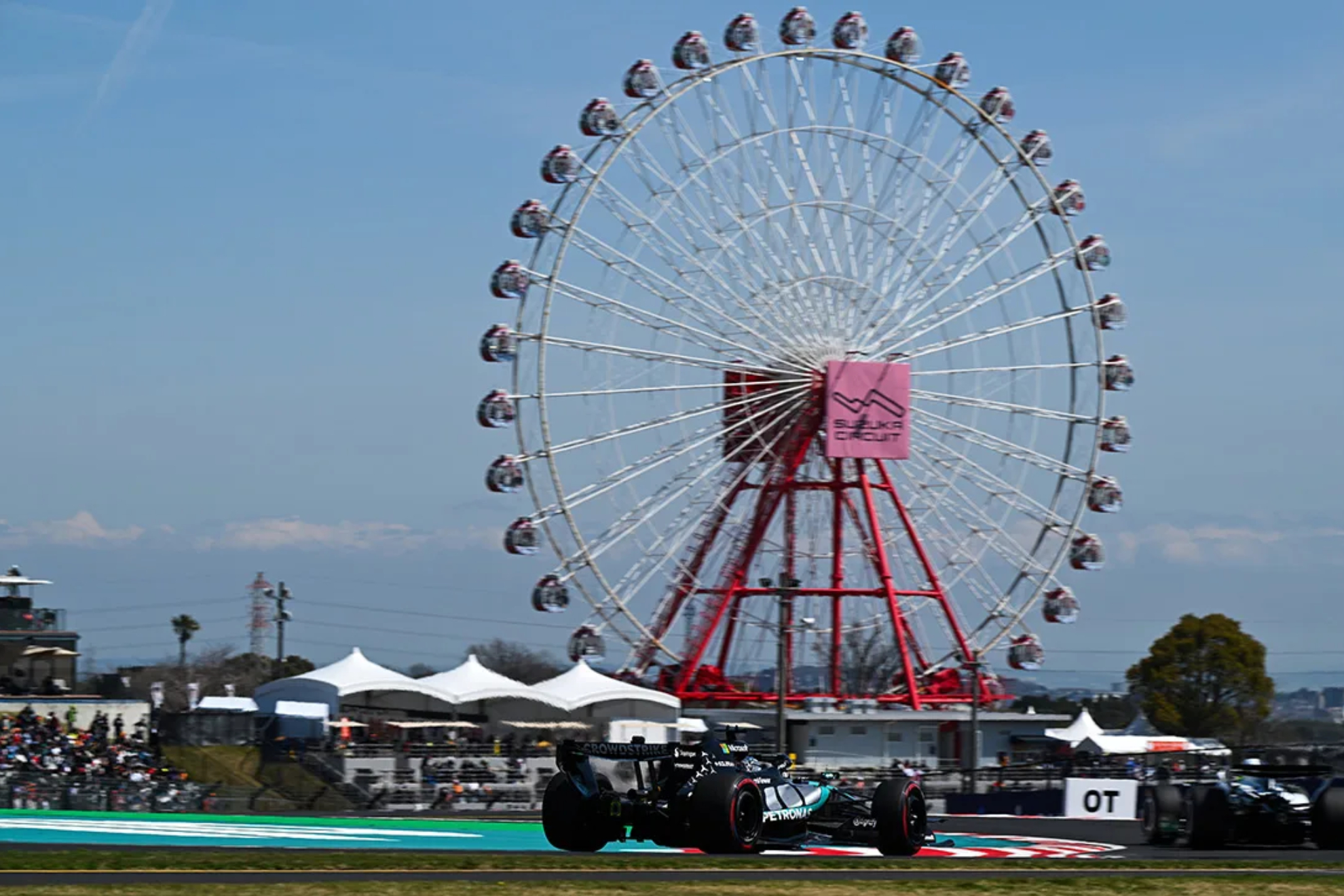 Russell, durante el último GP.