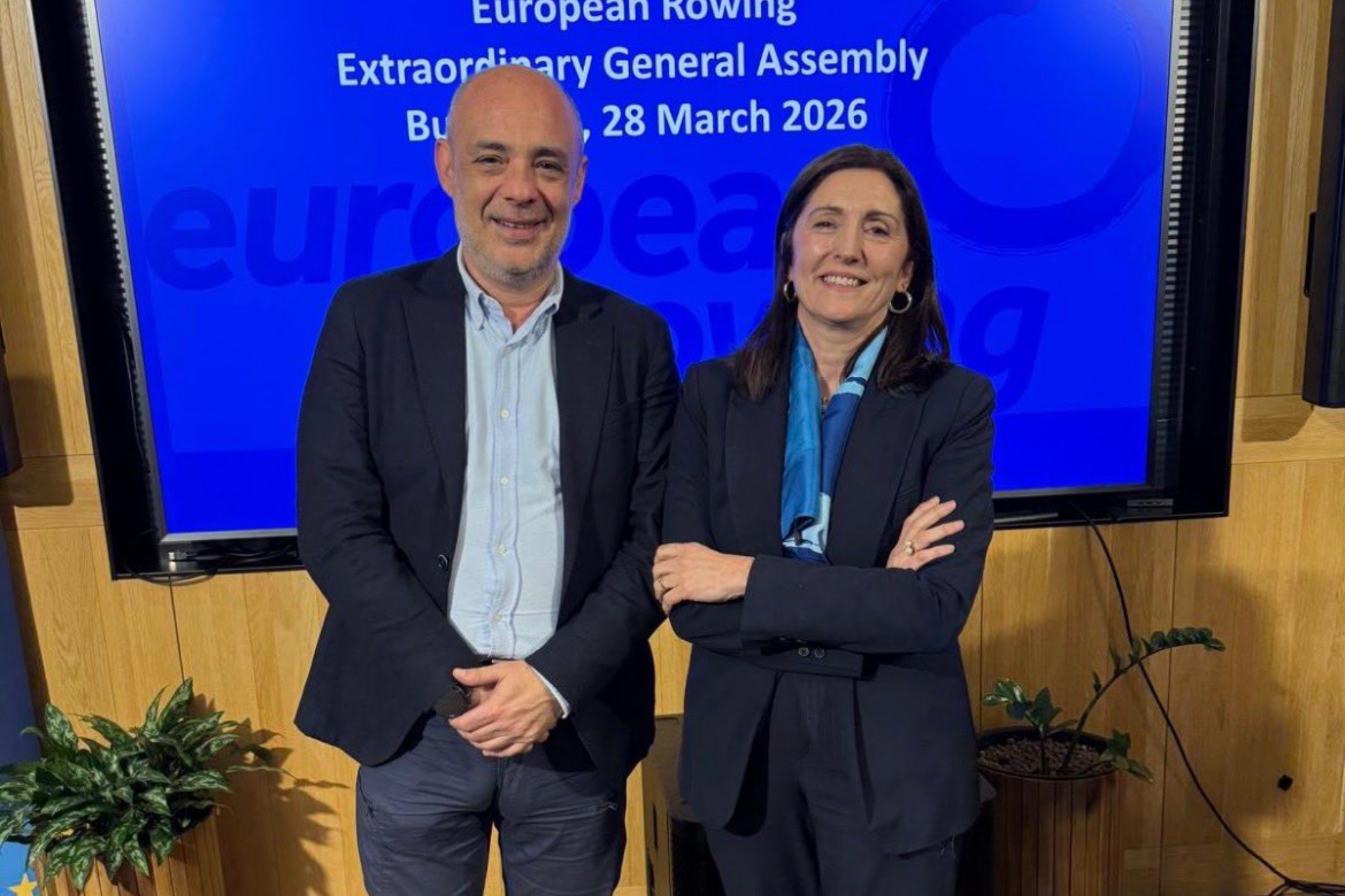 Asunción Loriente, nueva presidenta de la Federación Europea de Remo