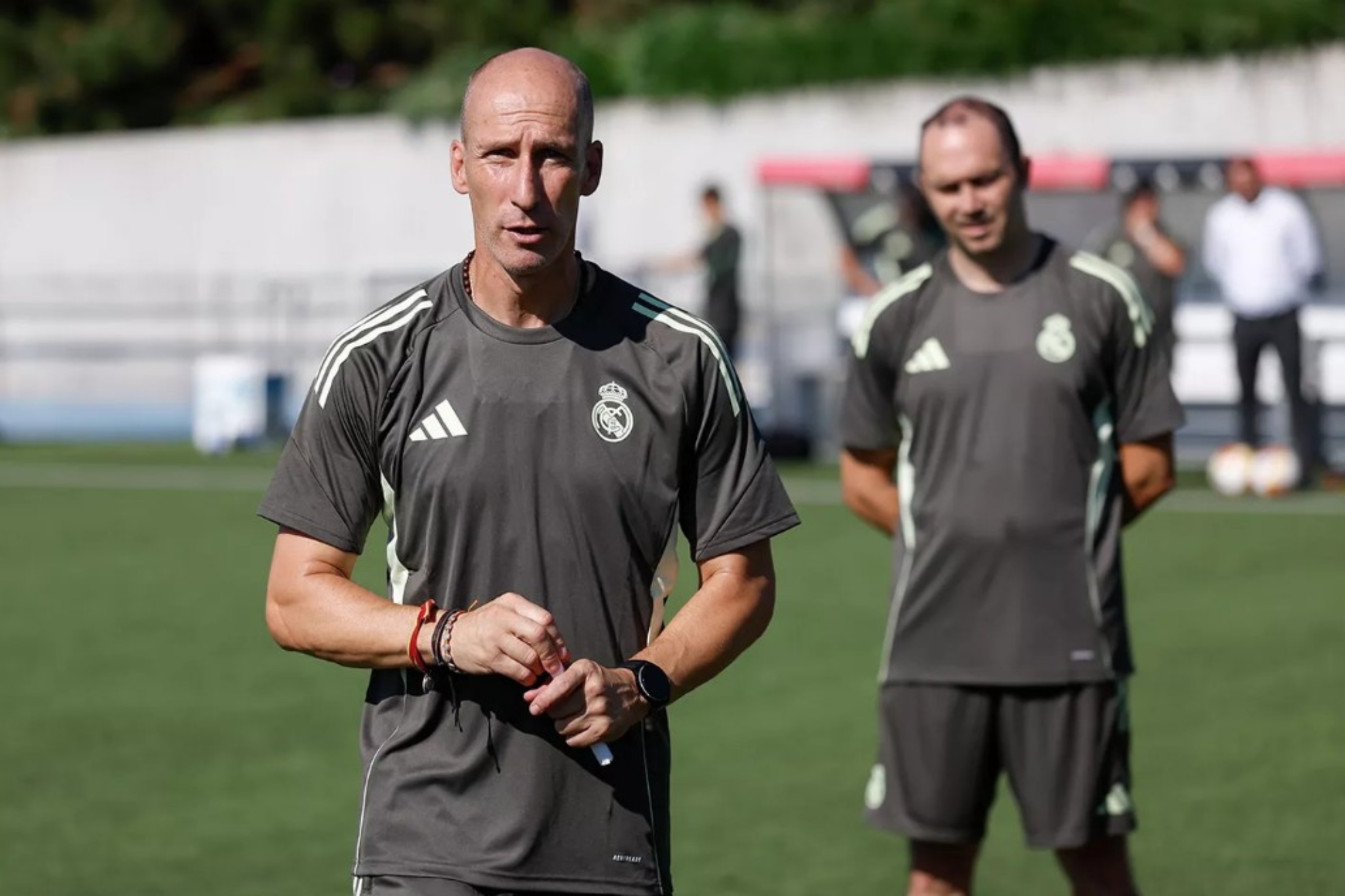 Joselu Sánchez, ex técnico del Madrid C y actual ayudante en el Juvenil A.