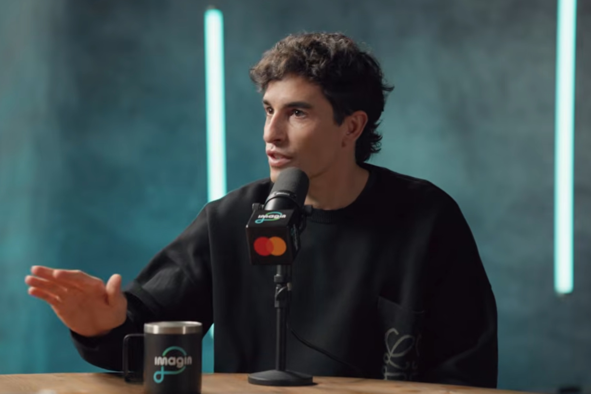 Marc Márquez se sincera en el podcast de Imagin