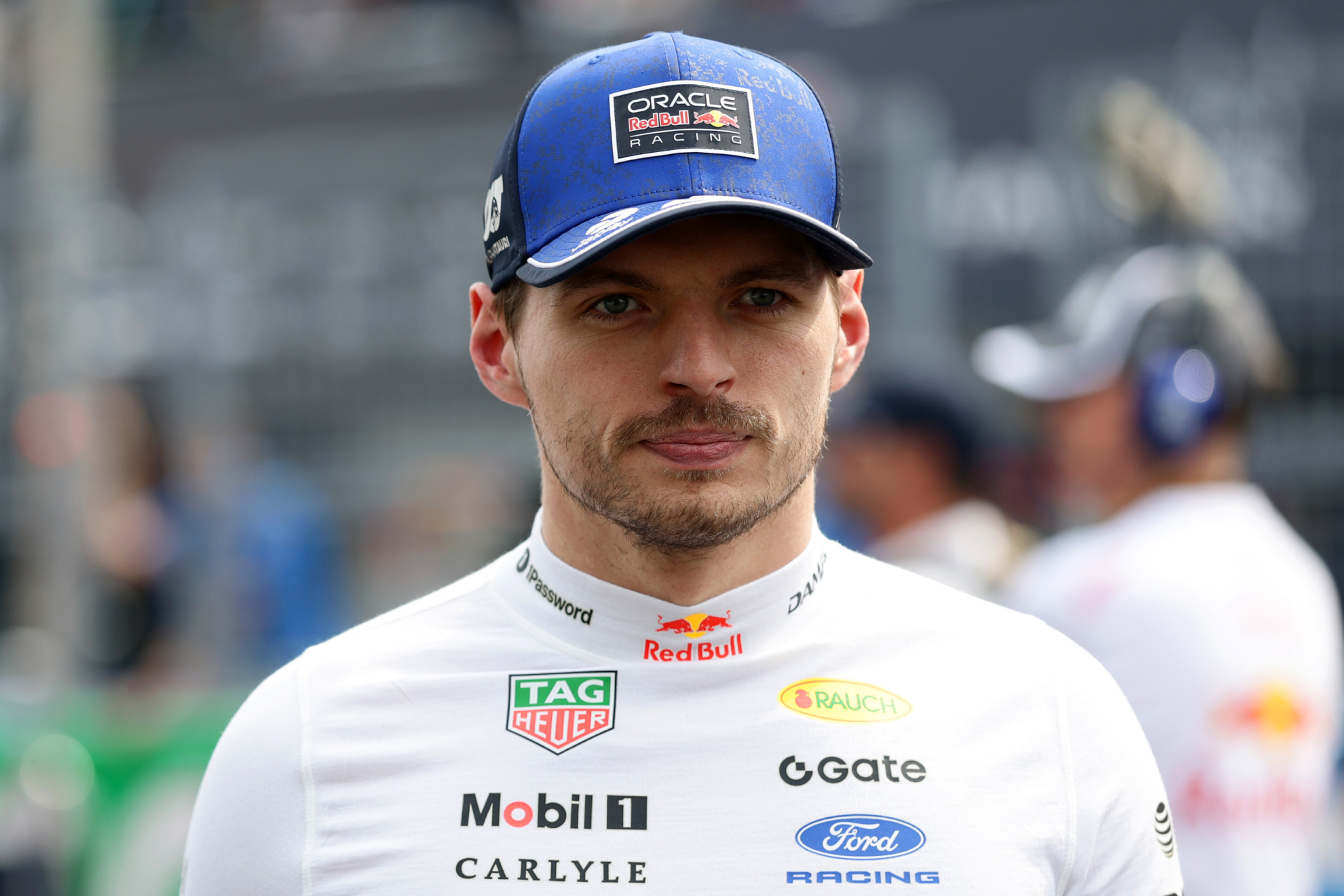 Verstappen, antes de una de las carreras de esta temporada.