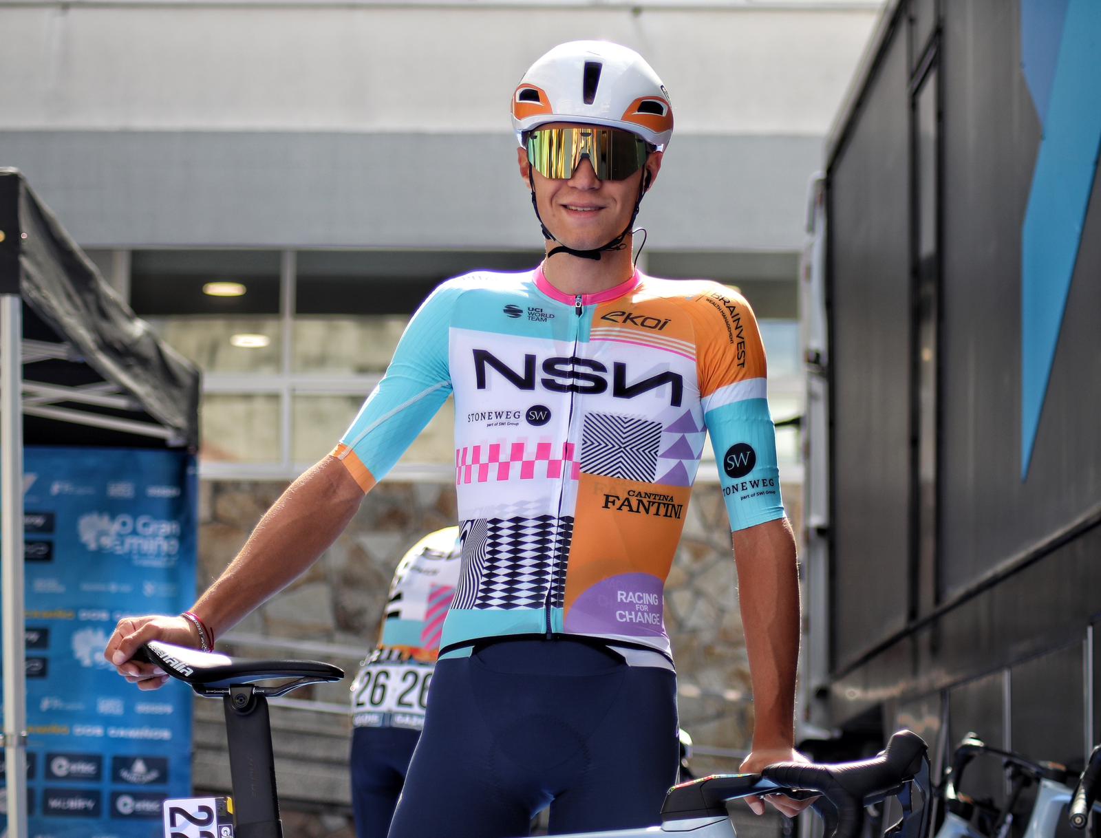 Pinarello, posando para MARCA.