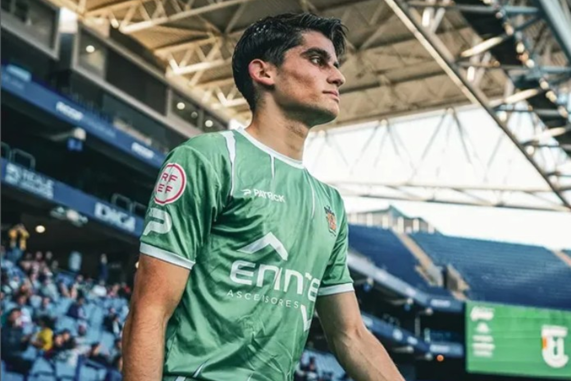 Gerard Martín, con el Cornellà