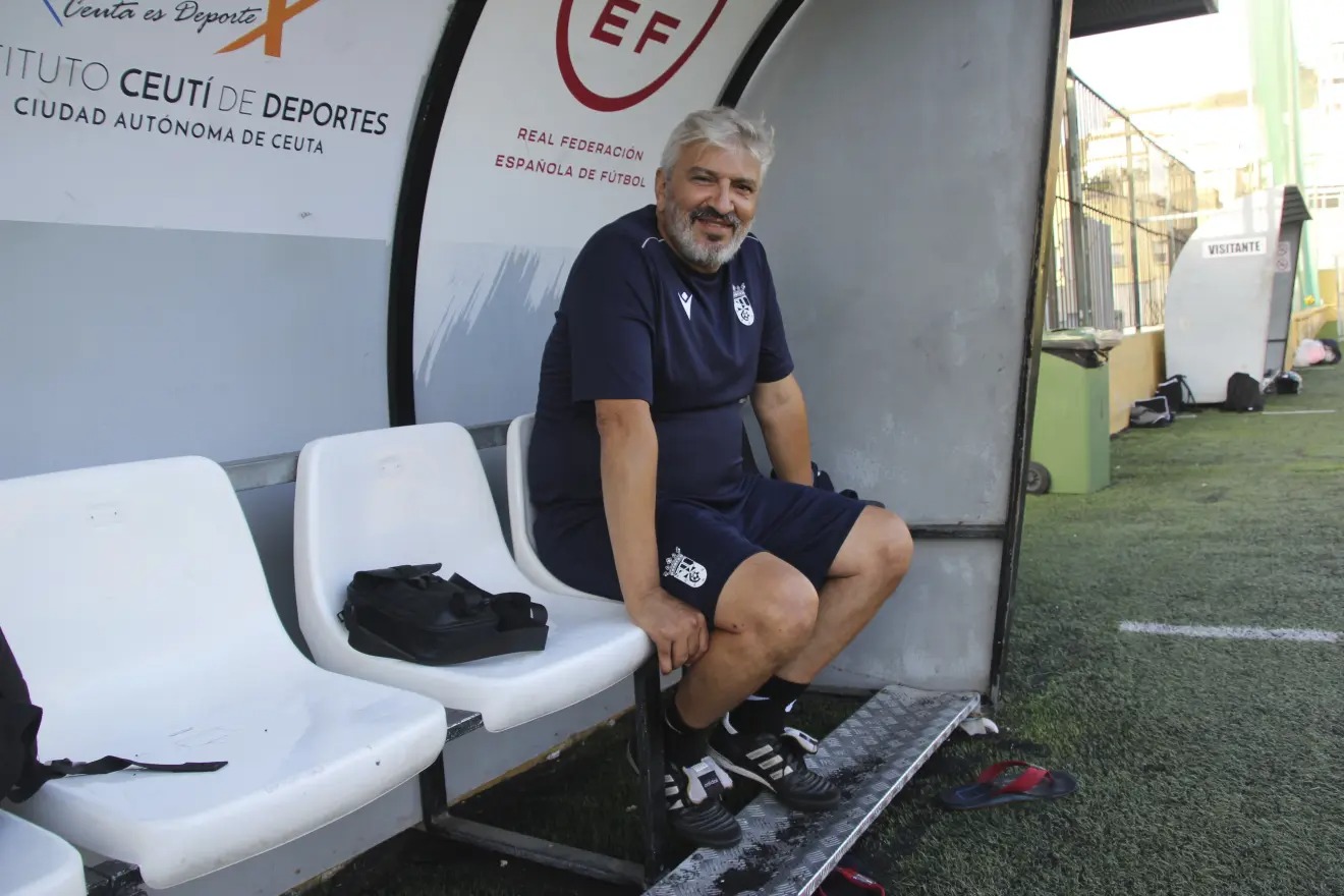 Nayim, en una entrevista MARCA.