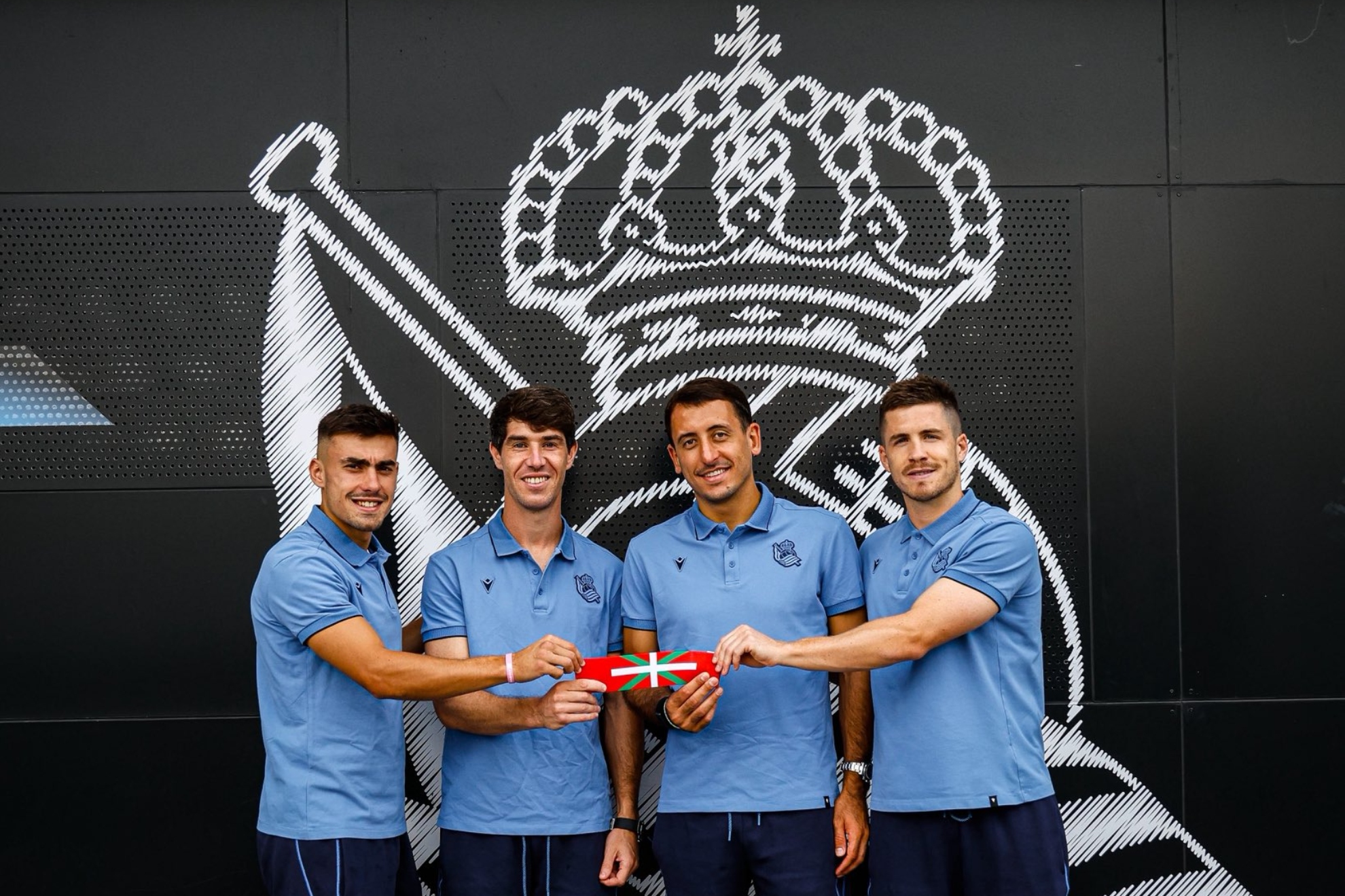 Barrenetxea, Aritz, Oyarzabal y Zubeldia son los capitanes de la Real.