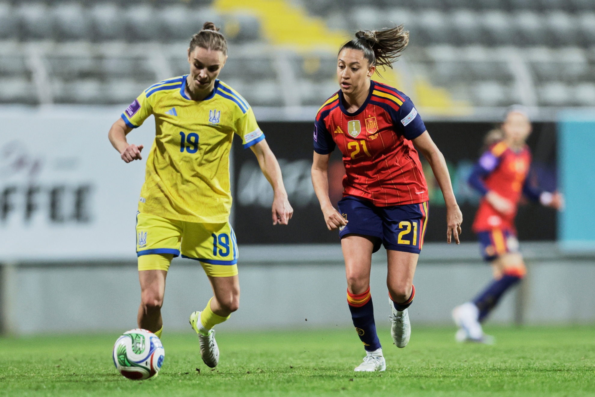 España se medirá a Ucrania.