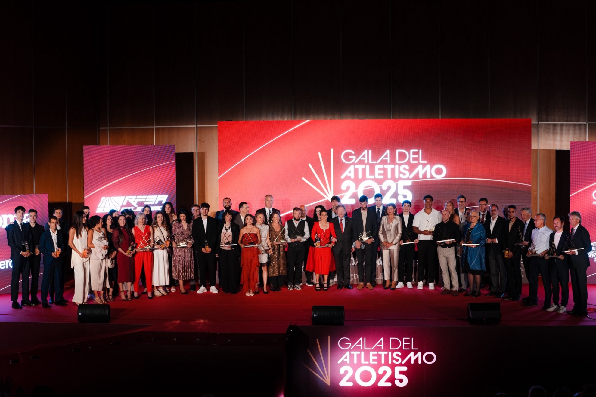 Premiados en la gala del atletismo 2025