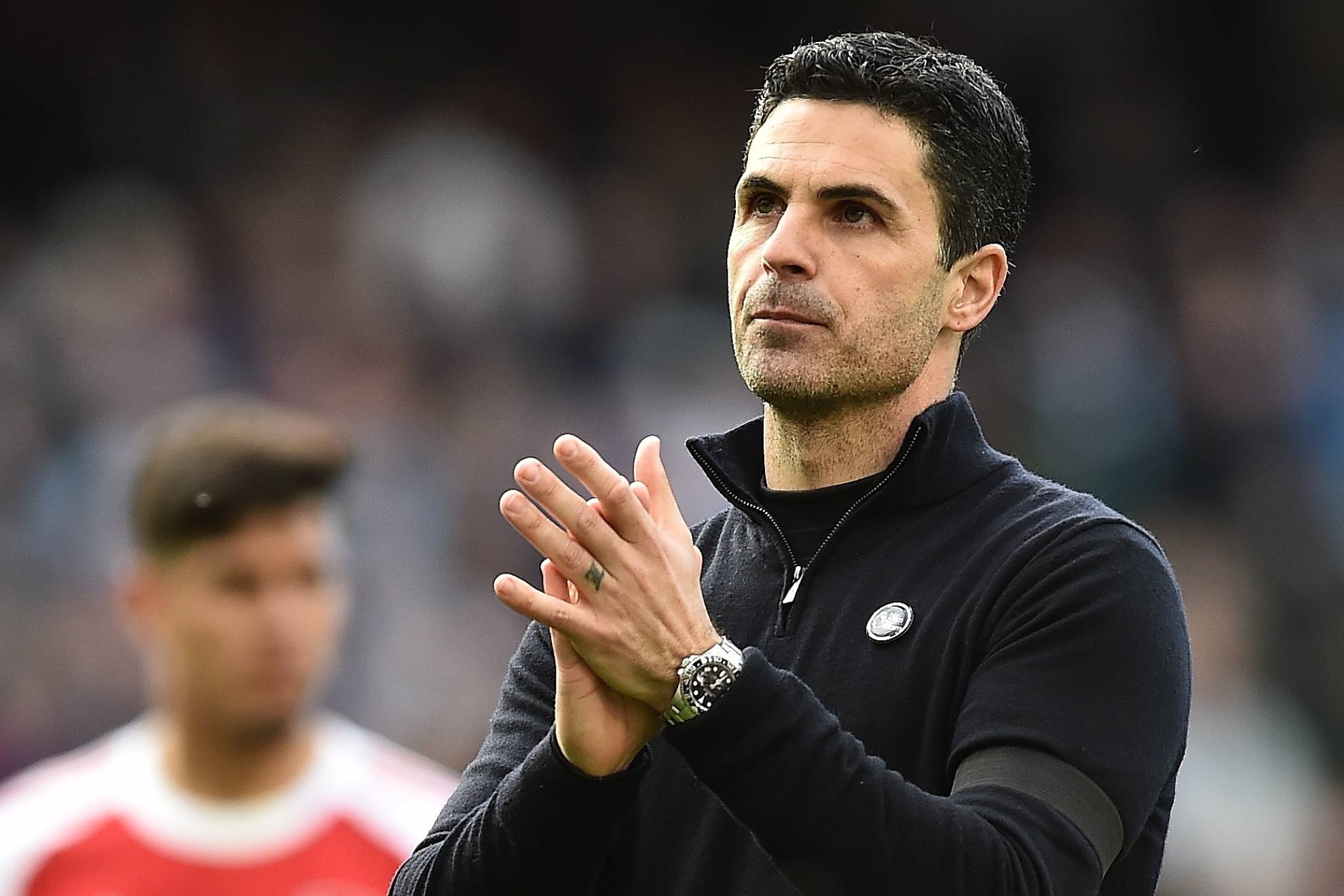 Arteta, tras la derrota ante el City.