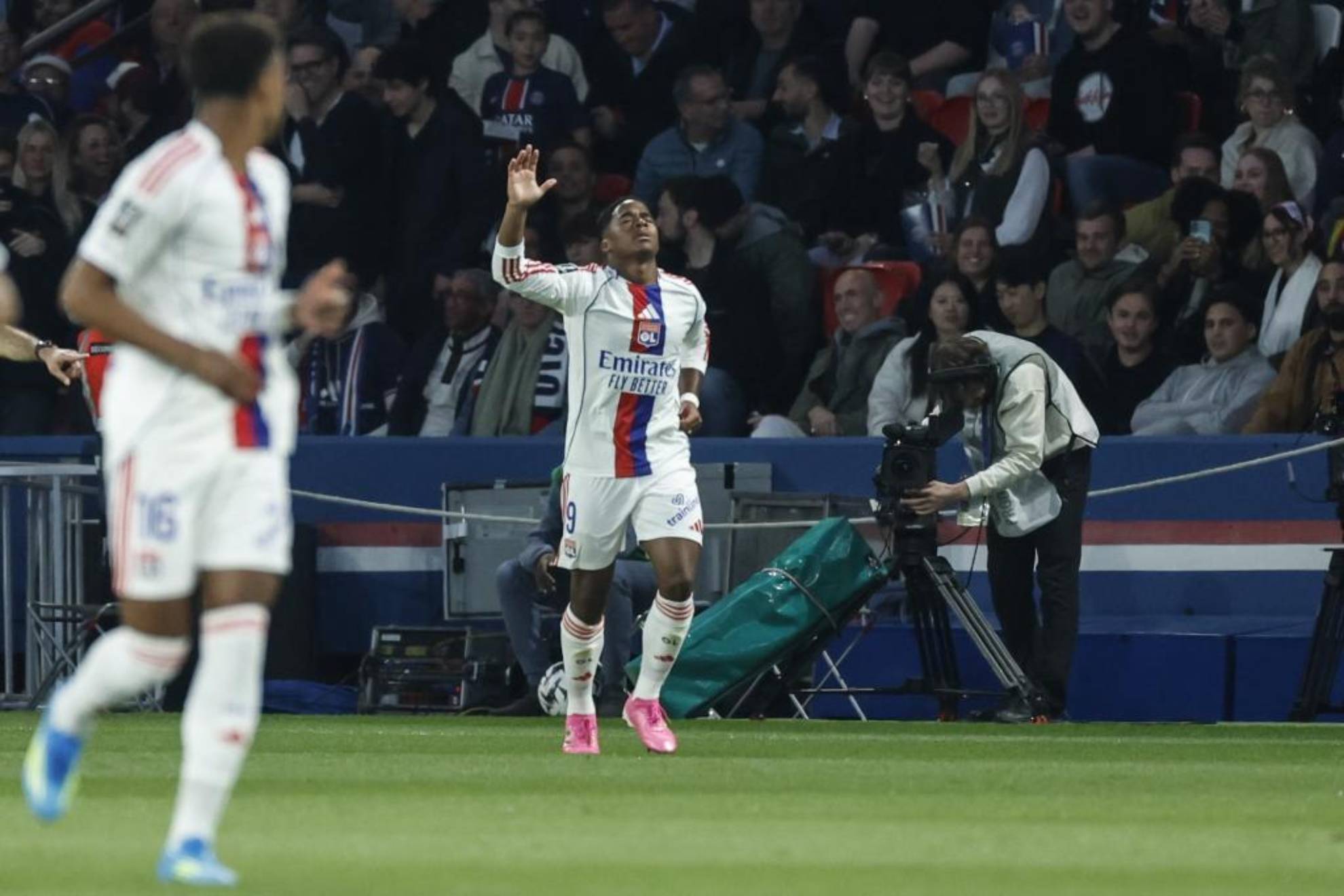 Endrick celebra el gol del 0-1