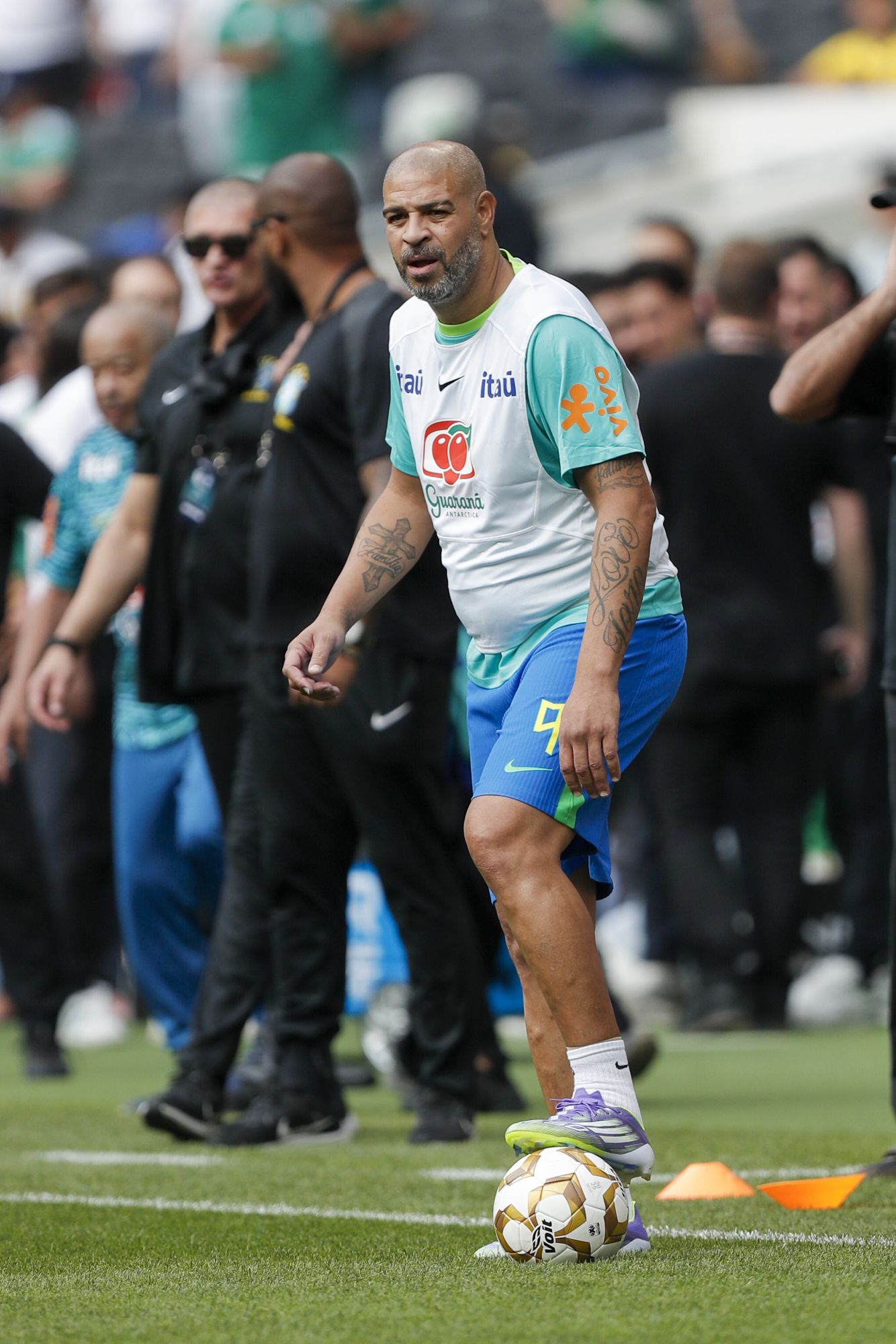 Partido de Leyendas México 3-2 Brasil: Adriano