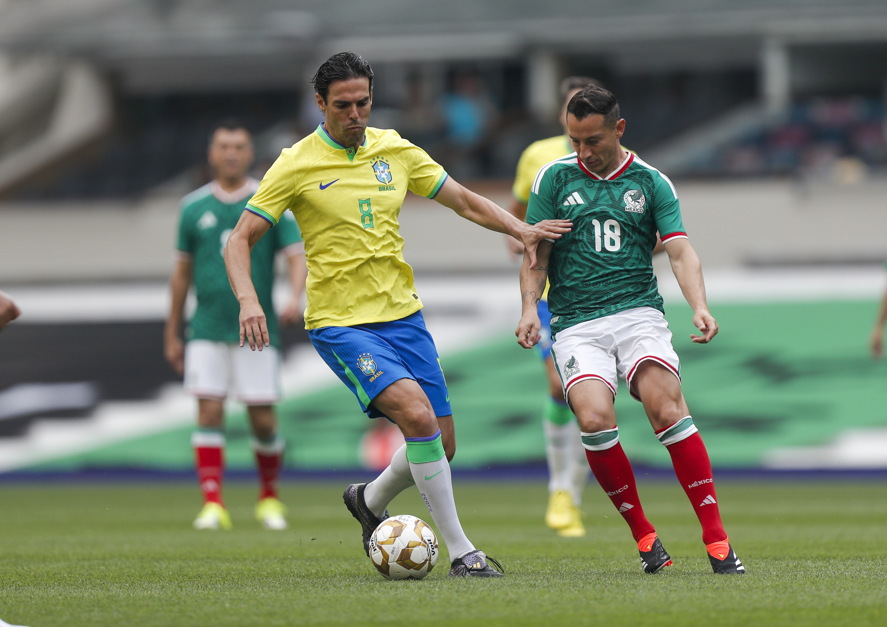 Partido de Leyendas México 3-2 Brasil: Ronaldinho