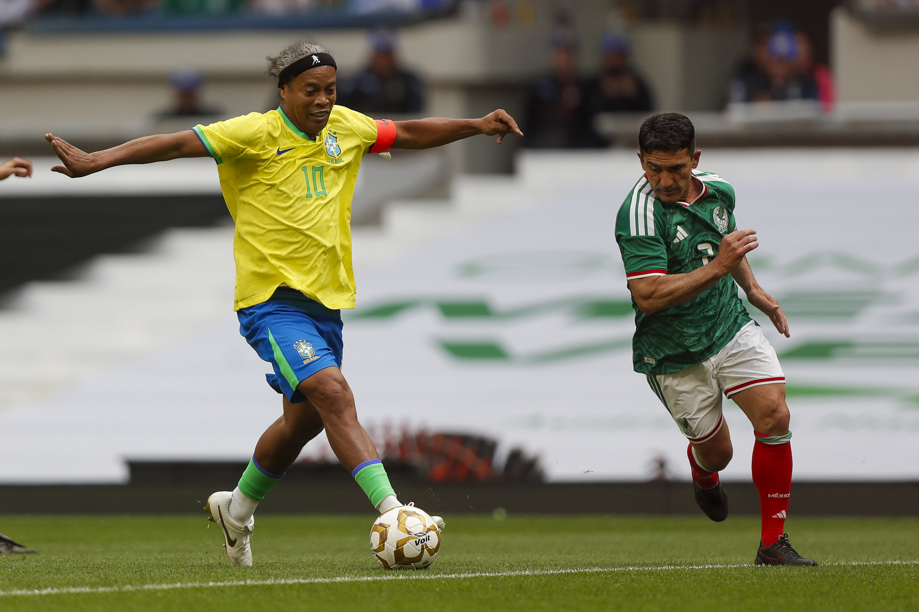 Partido de Leyendas México 3-2 Brasil: Ronaldinho