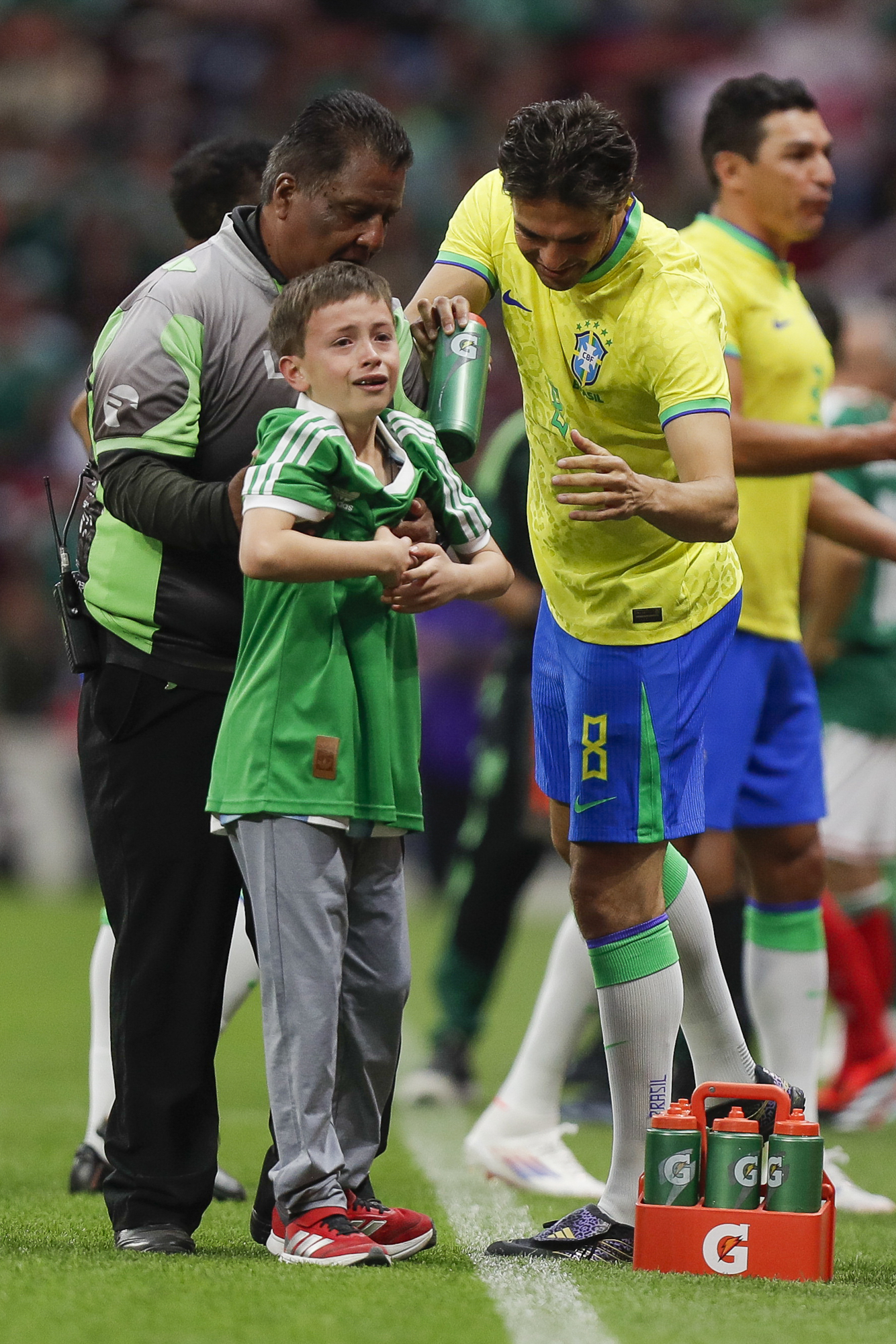 Partido de Leyendas México 3-2 Brasil