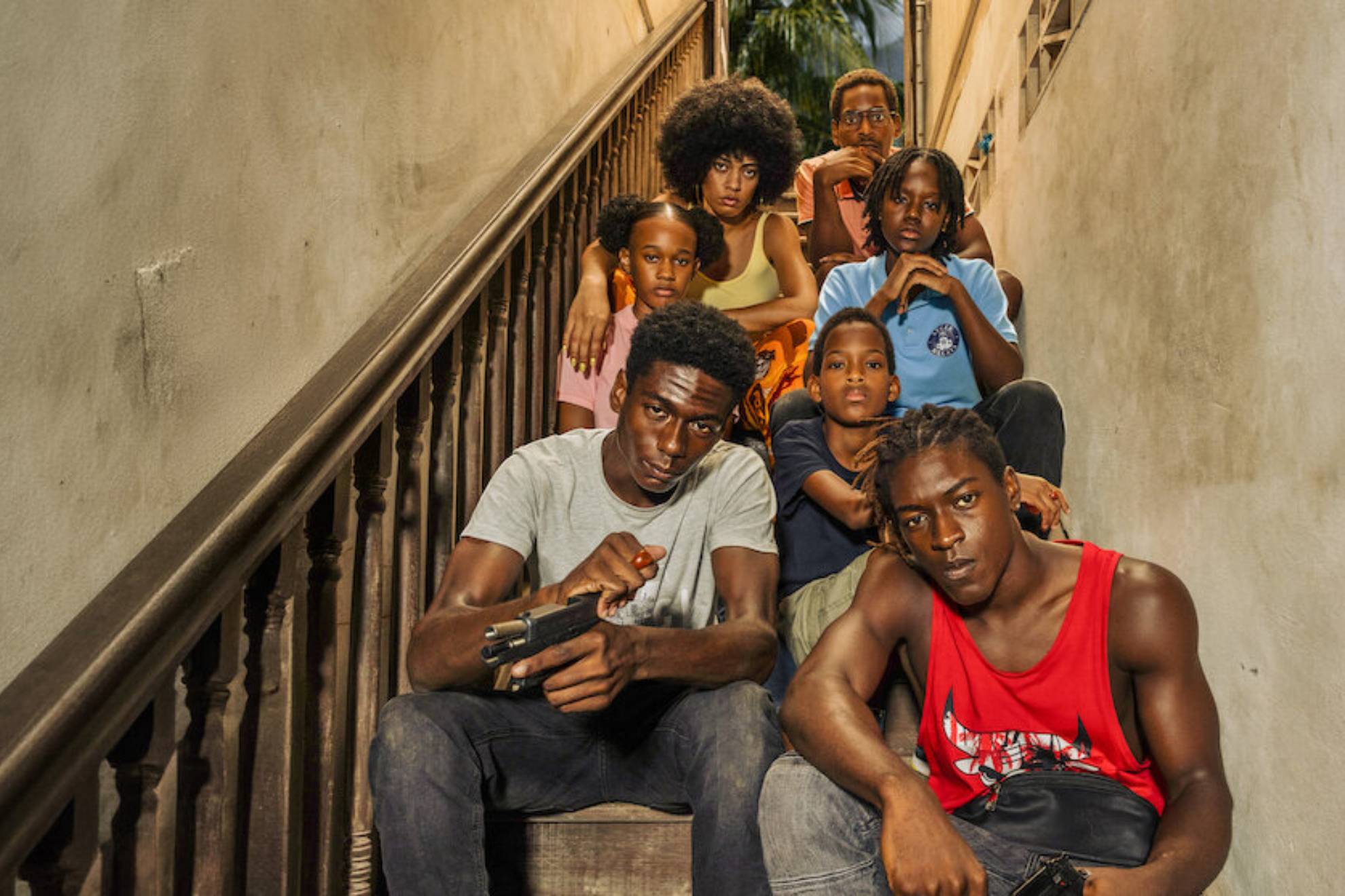 Reparto de la miniserie.