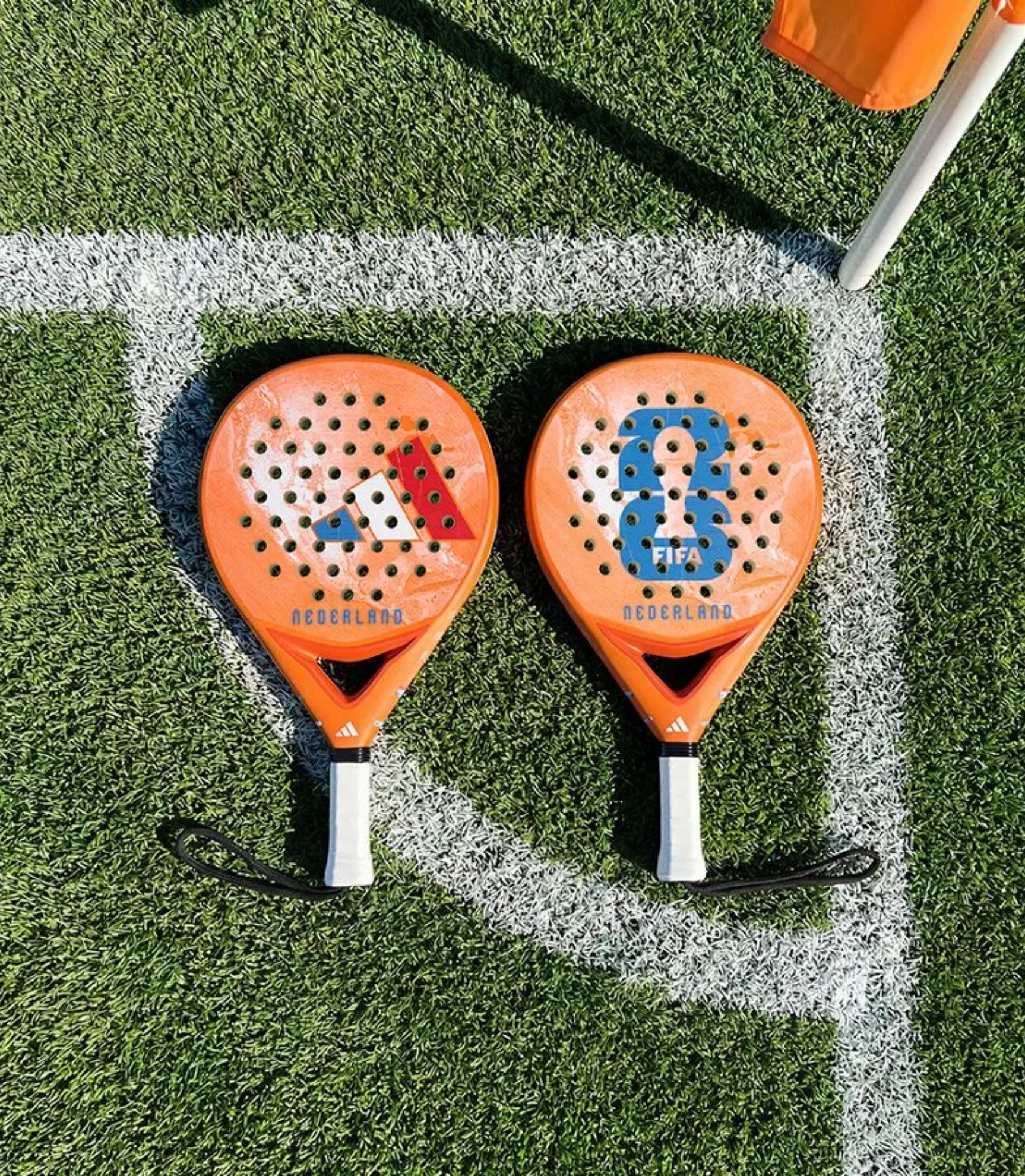 Pádel y fútbol se unen con las palas exclusivas del Mundial 2026