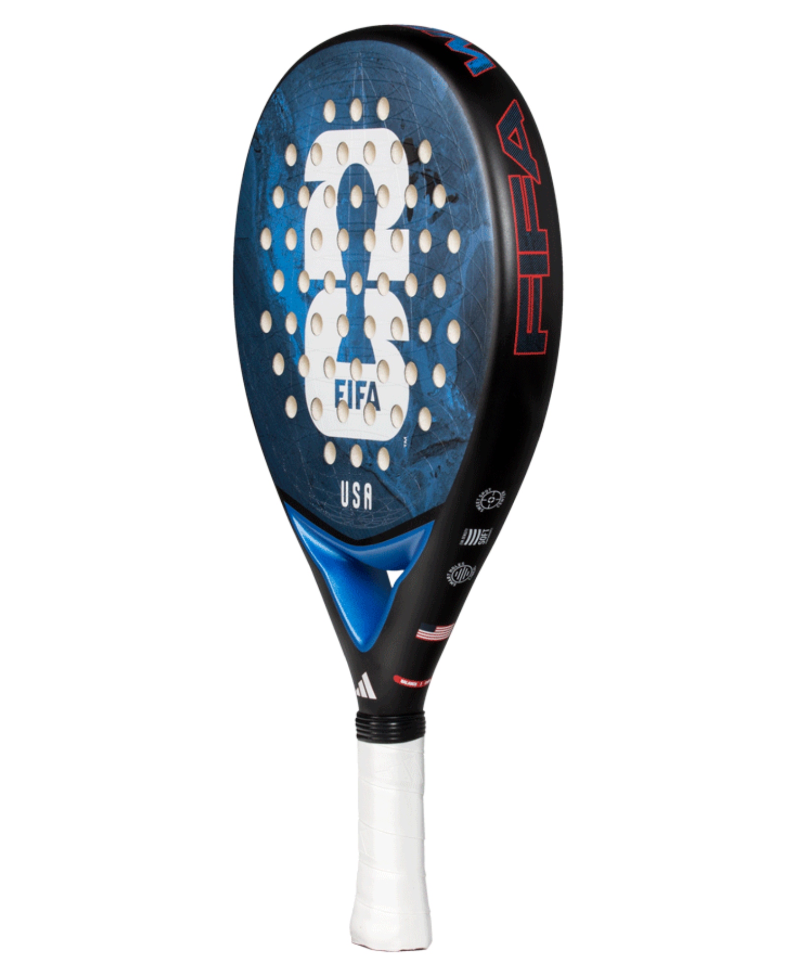 Pádel y fútbol se unen con las palas exclusivas del Mundial 2026